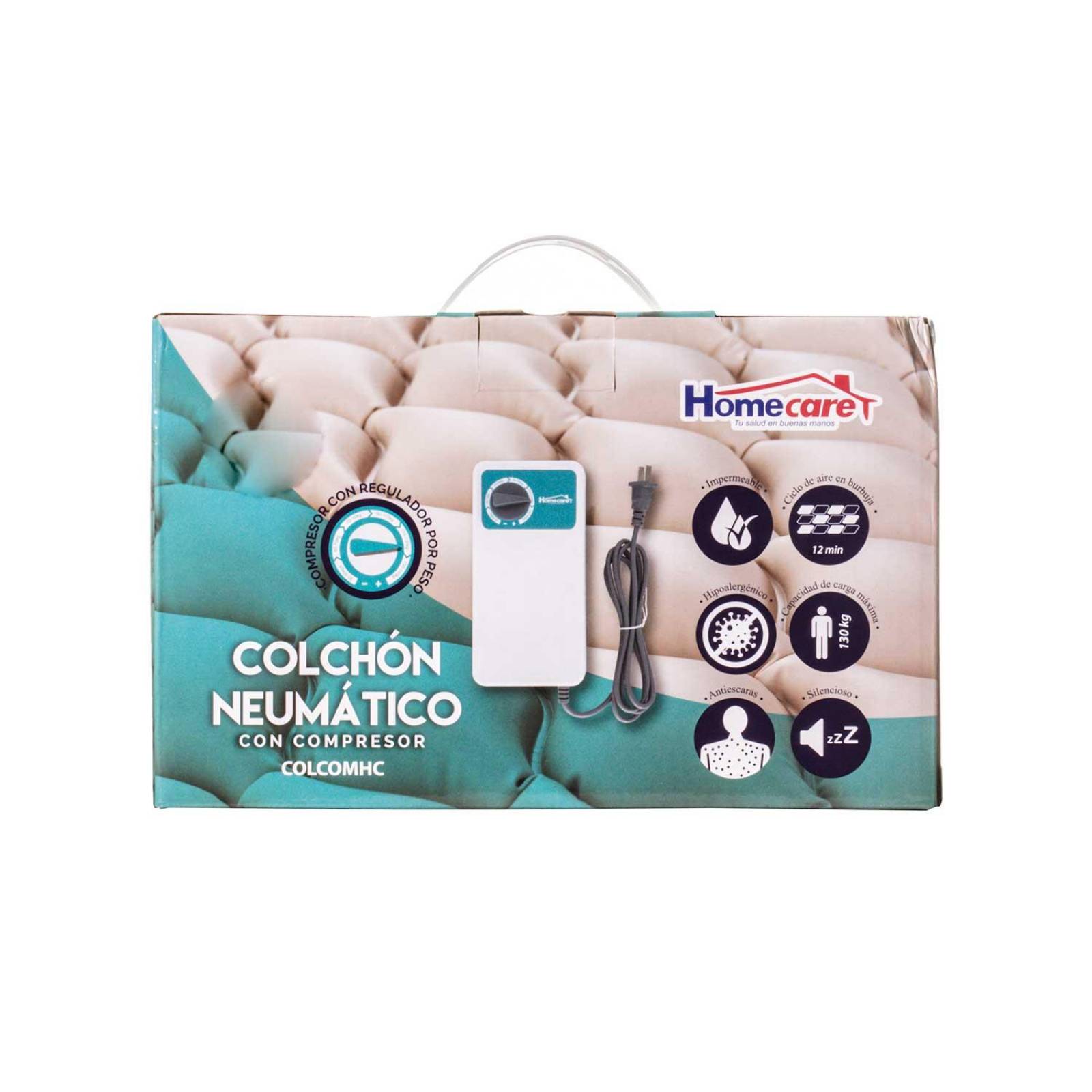 Colchon de Aire Presion Alterna Anti Escaras 150kg - Homecare 