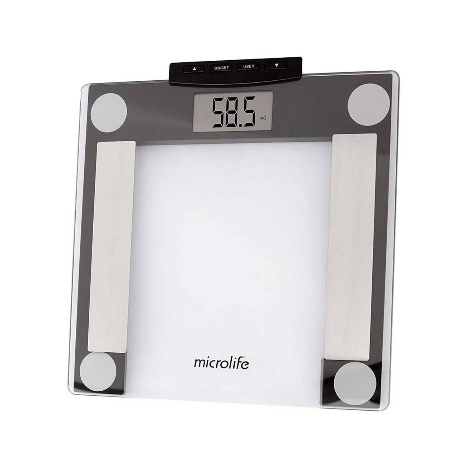 Bascula Corporal Digital de Cristal 180kg WS90 - Microlife 