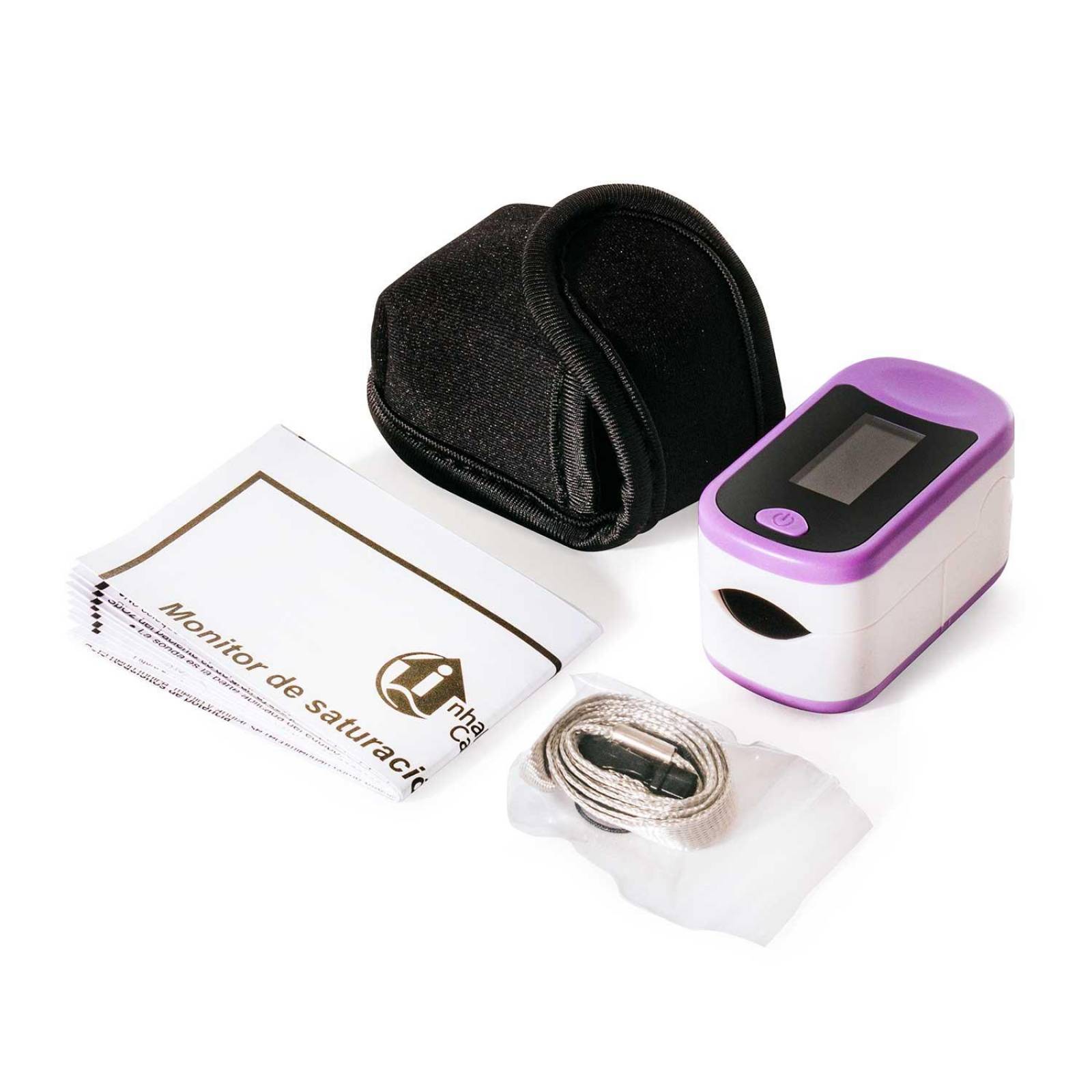 Oximetro de Pulso Digital FS20E - InhalaCare Verde