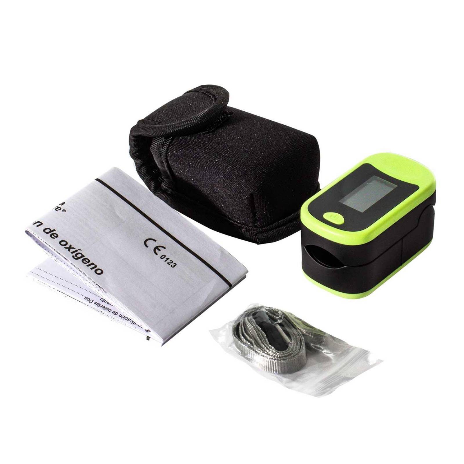 Oximetro de Pulso Digital FS20E - InhalaCare Verde