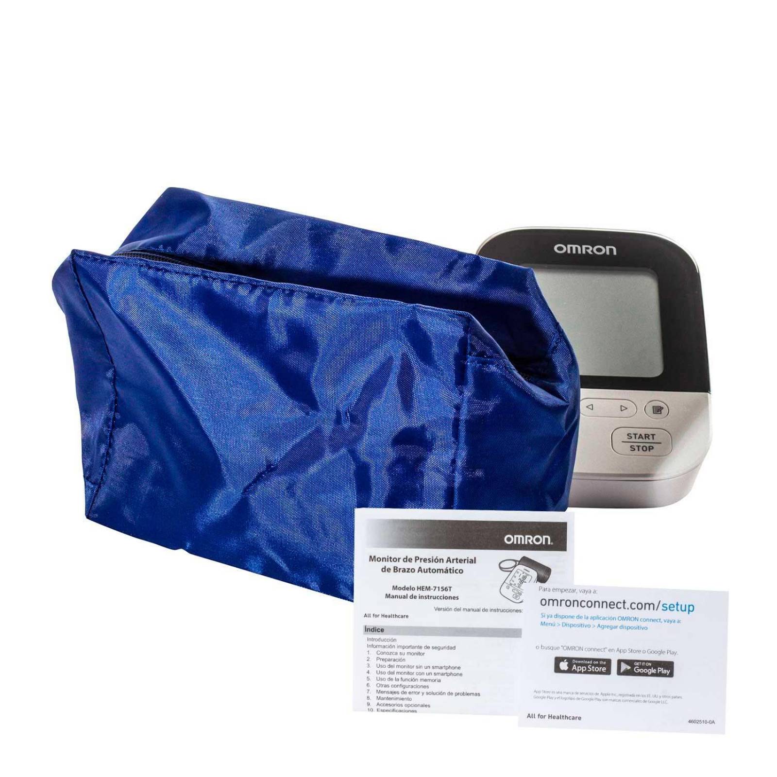 Baumanometro Automatico de Brazo HEM-7156T - Omron 