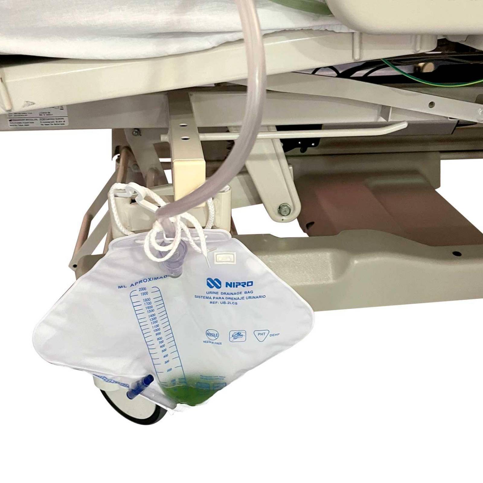 Bolsa Recolectora de Orina con Valvula Antirreflujo 2L UB-2LCS - Nipro