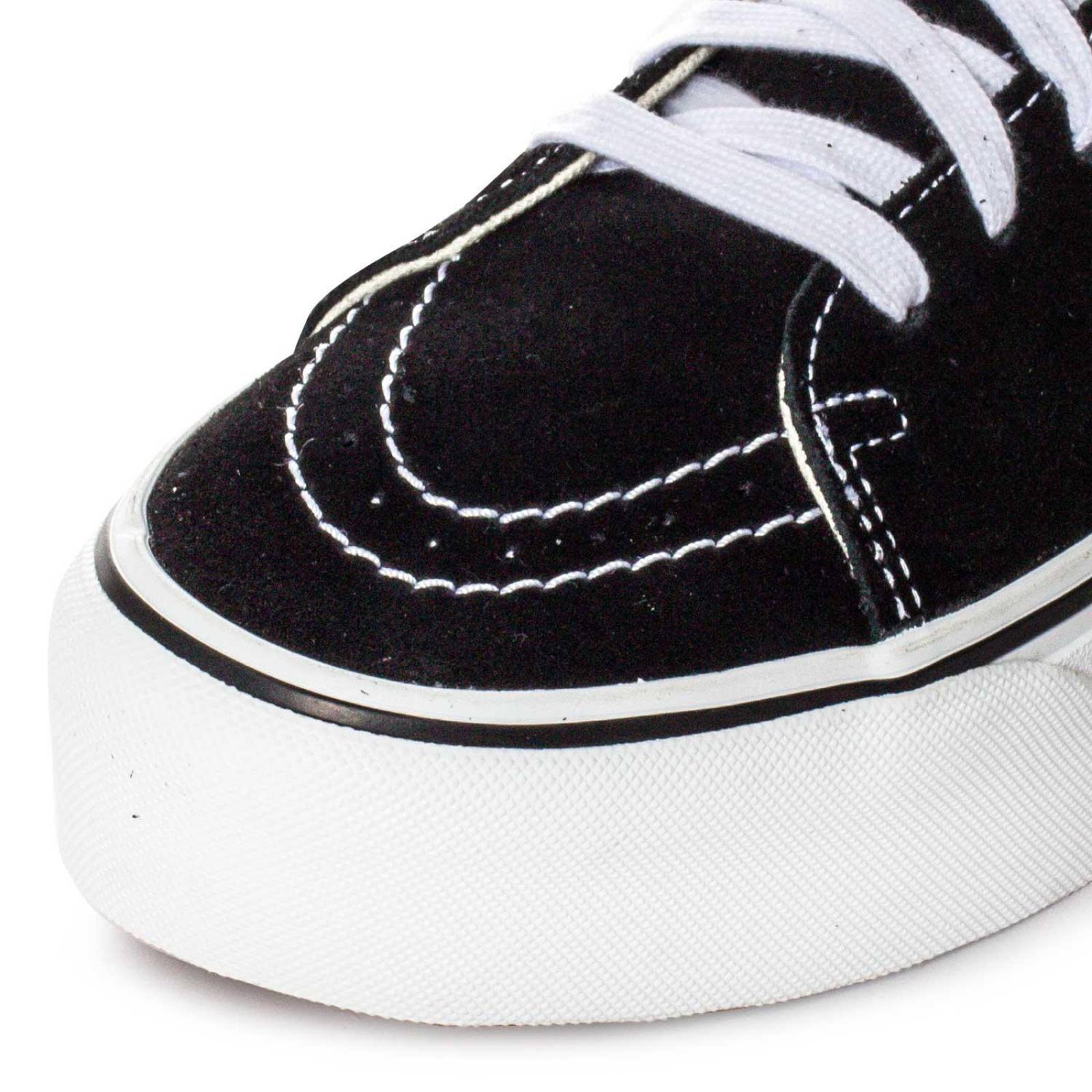 Tenis Vans SK8 Hi Tapered Stackform - 5JMKBMX - Negro - Mujer