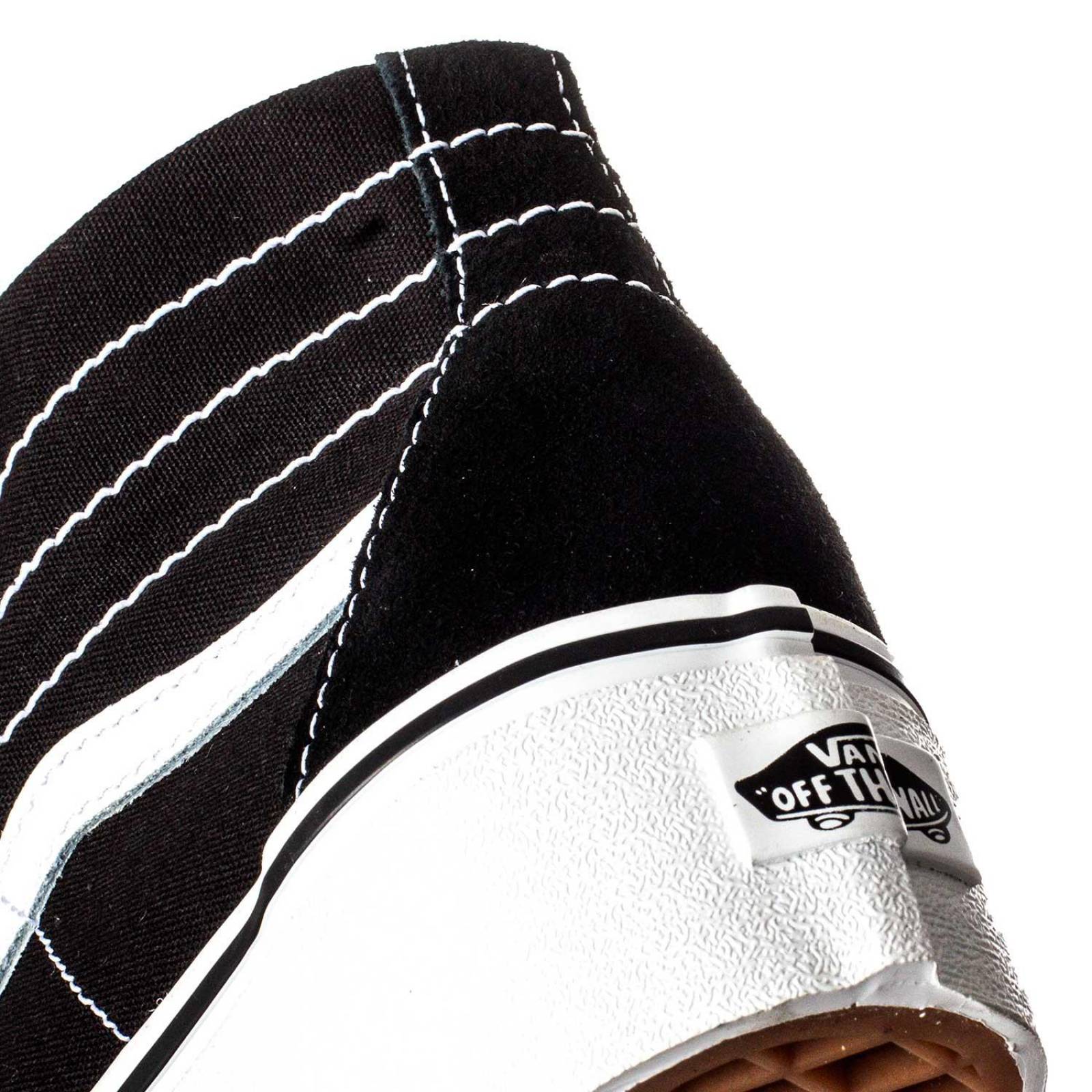 Tenis Vans SK8 Hi Tapered Stackform - 5JMKBMX - Negro - Mujer