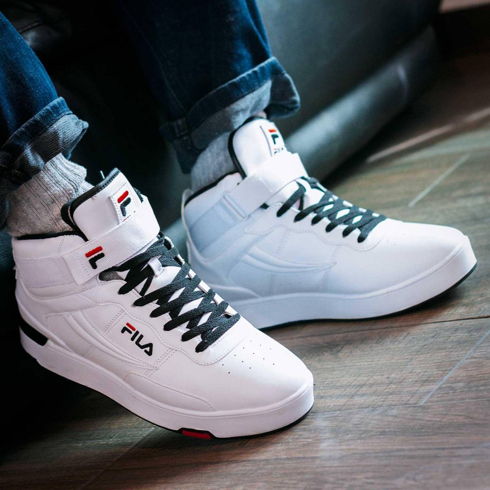 Tenis Fila V-11 - 1CM02121113 - Blanco - Hombre 