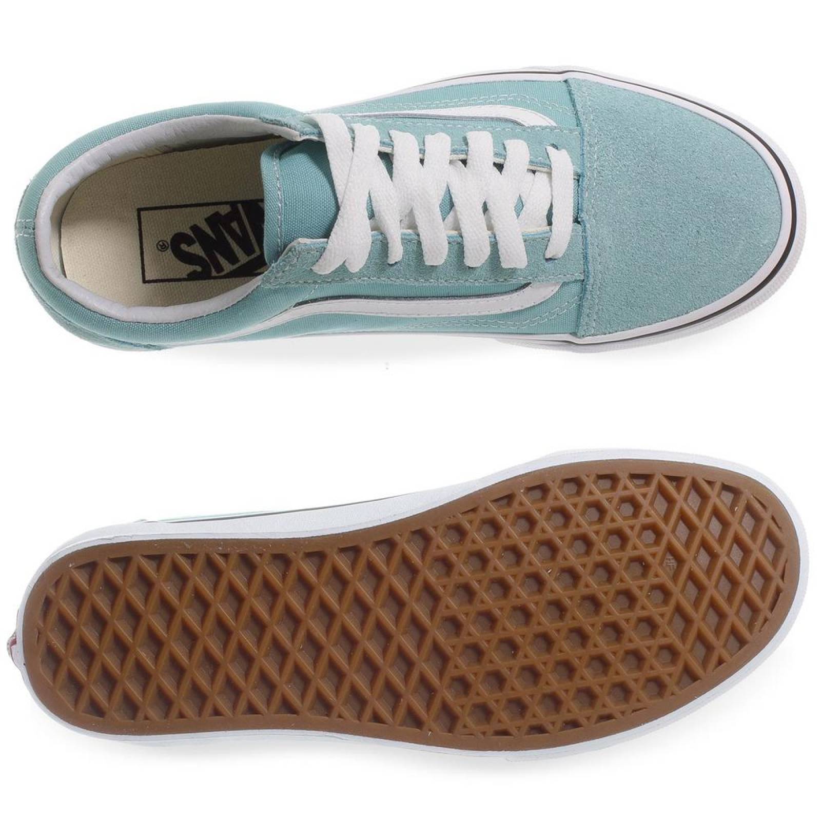 vans low top mujer verdes