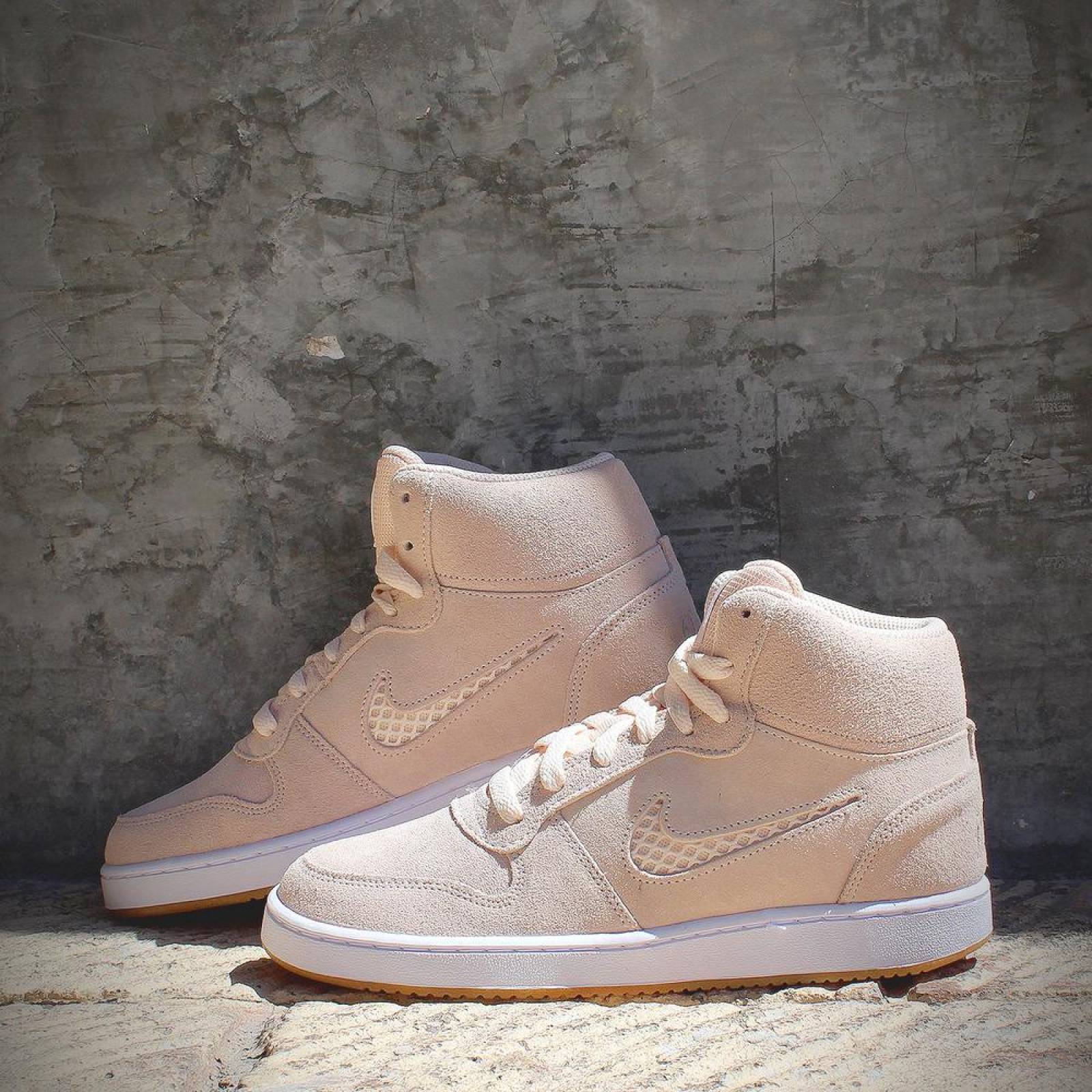 Tenis Nike Ebernon Mid Premium - AQ1769801 - Salmon - Mujer 