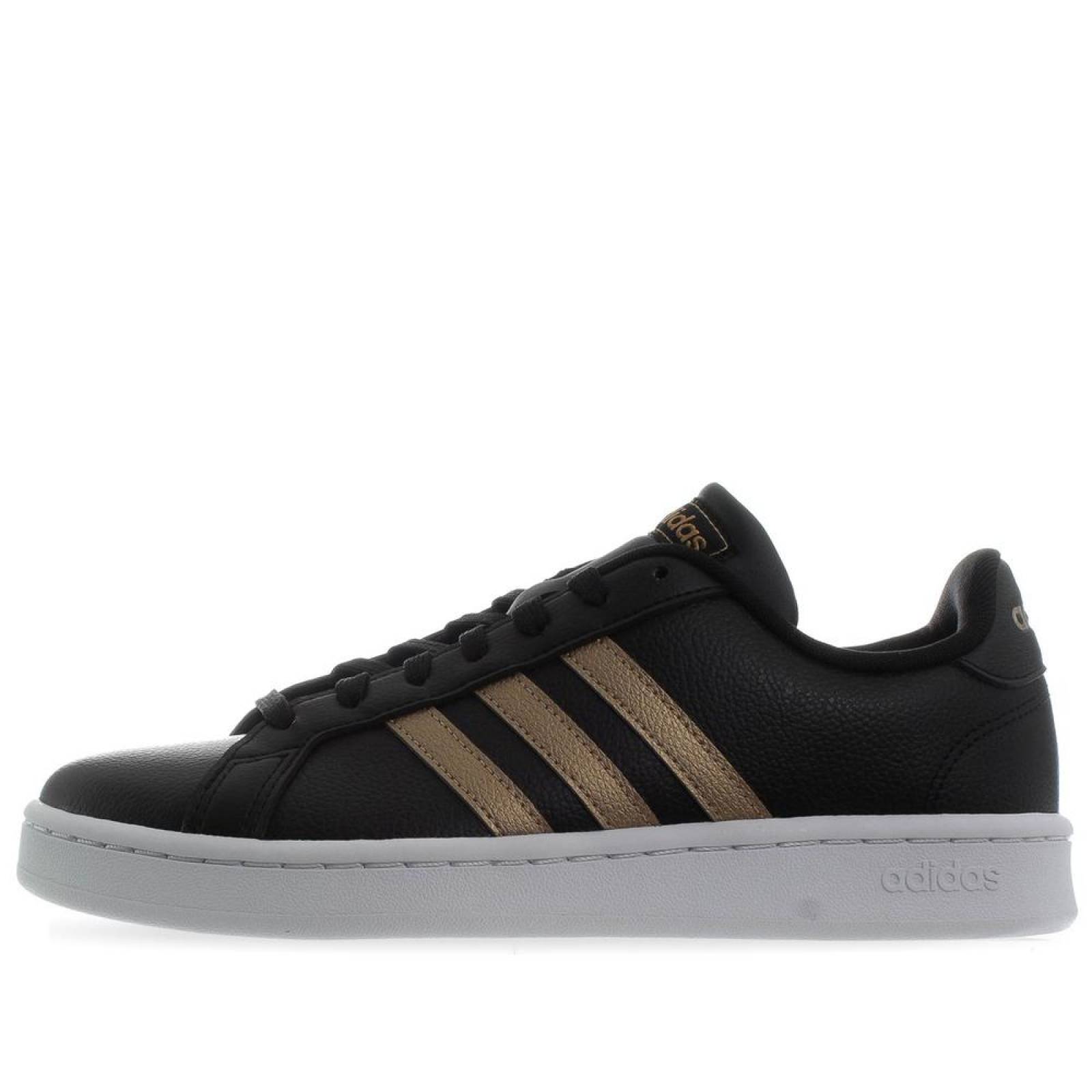 Tenis Adidas Grand Court - F36486 - Negro - Mujer 