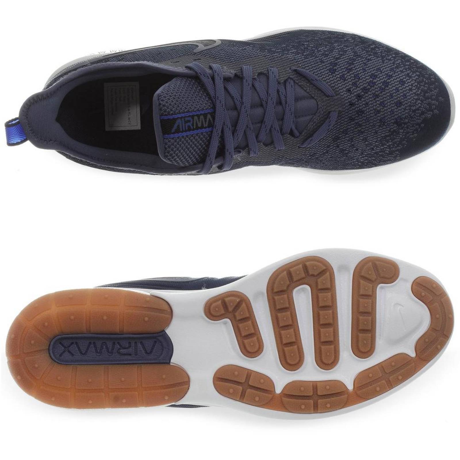 Tenis Nike Air Max Sequent 4 AO4485400 Azul Acero Hombre 