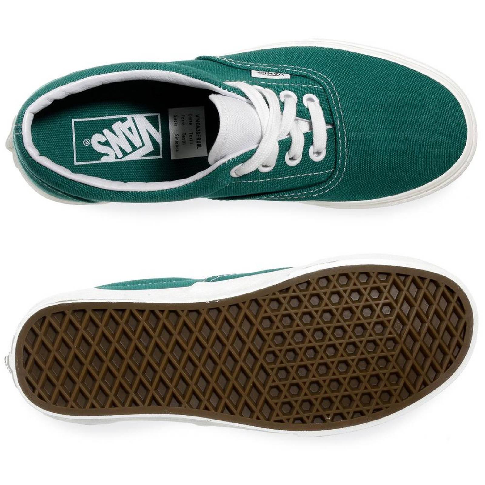 Tenis Vans Era - 38FRU8L - Verde - Mujer 