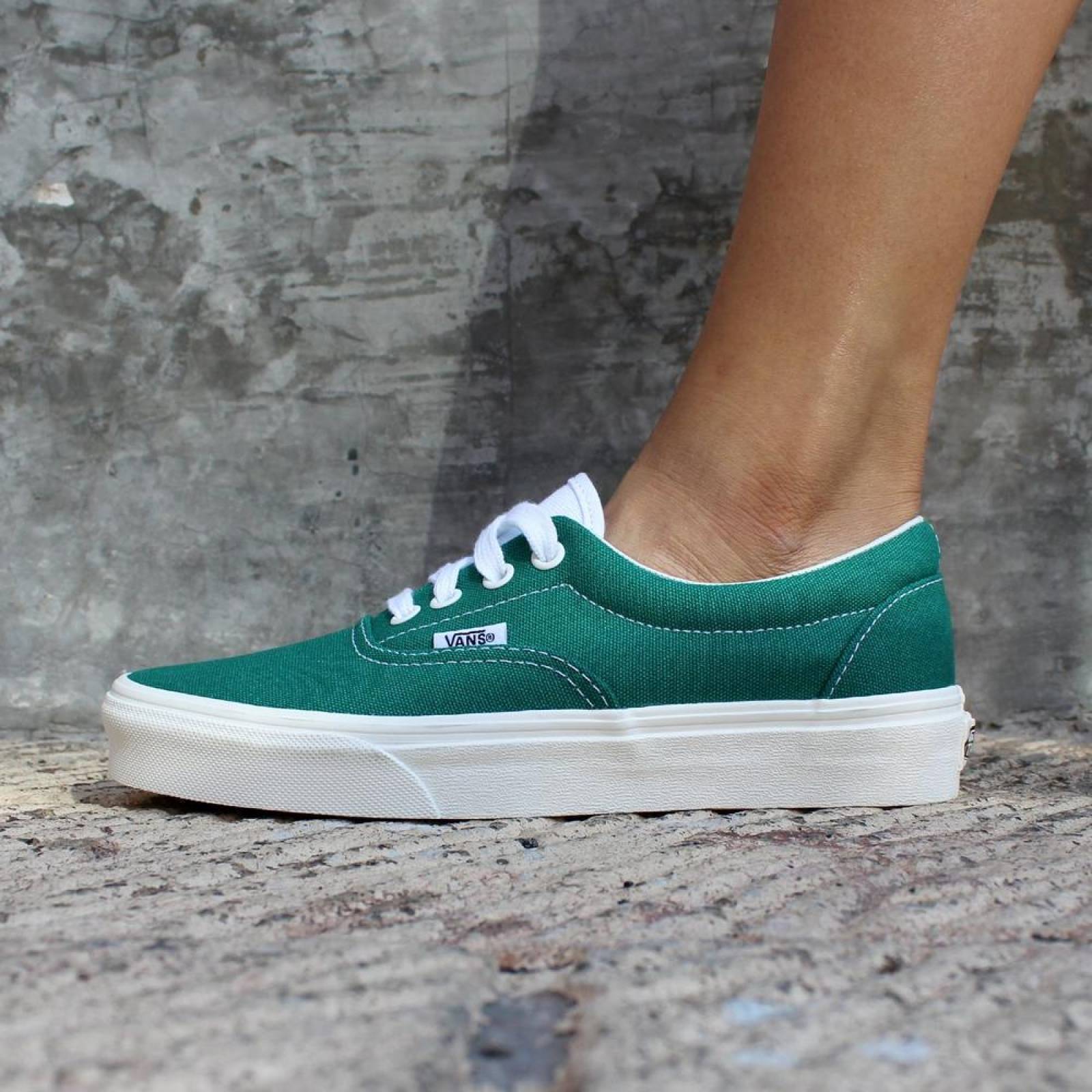 vans era mujer verdes