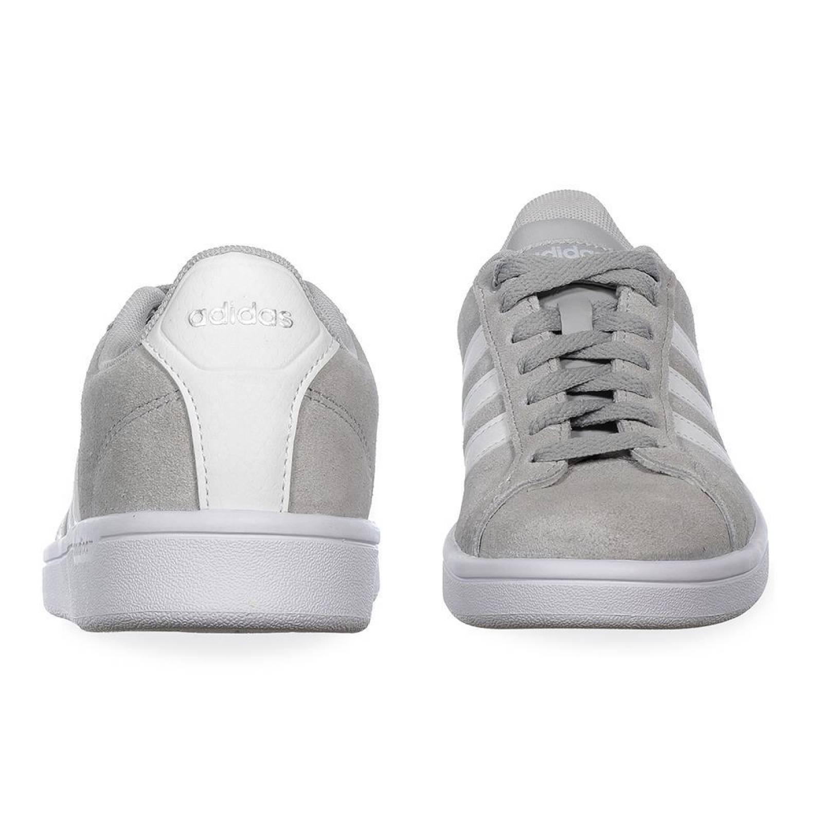 Tenis Adidas CF Advantage W - DB0848 - Gris - Mujer 