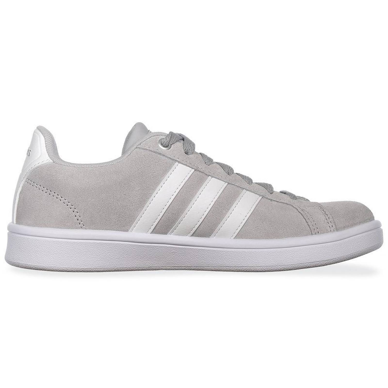 Tenis Adidas CF Advantage W - DB0848 - Gris - Mujer 