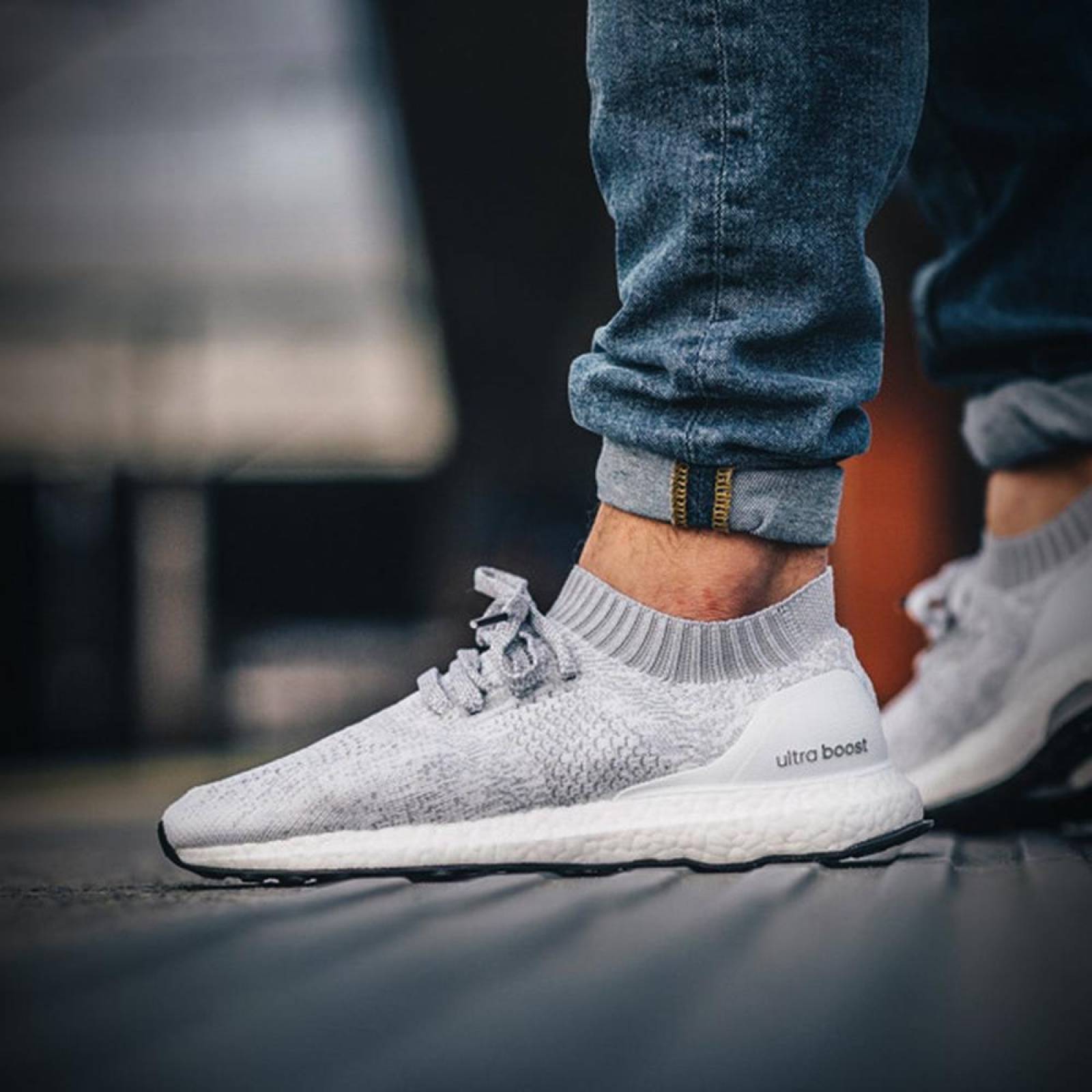 adidas ultra boost hombre white