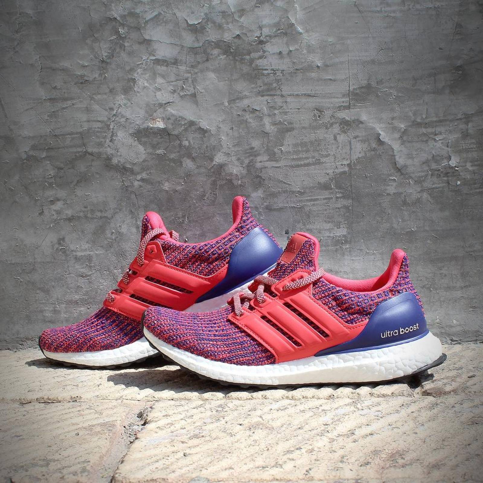 Tenis Adidas UltraBoost W - BB6152 - Rojo - Mujer 
