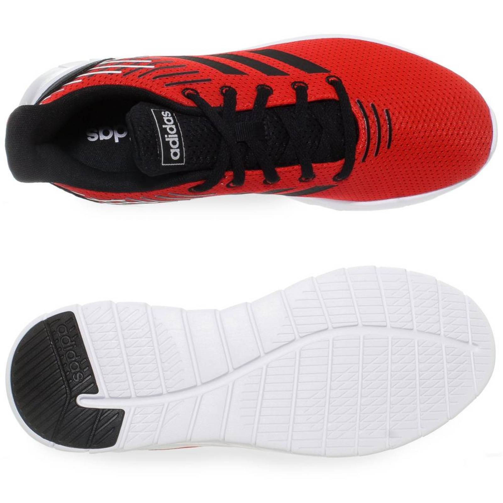 Tenis Adidas Asweerun - F36995 - Rojo - Hombre 