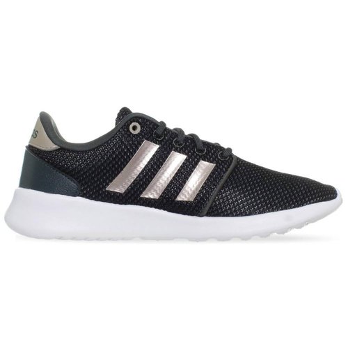 Tenis Adidas CF QT Racer W - F34785 - Verde Obscuro - Mujer 