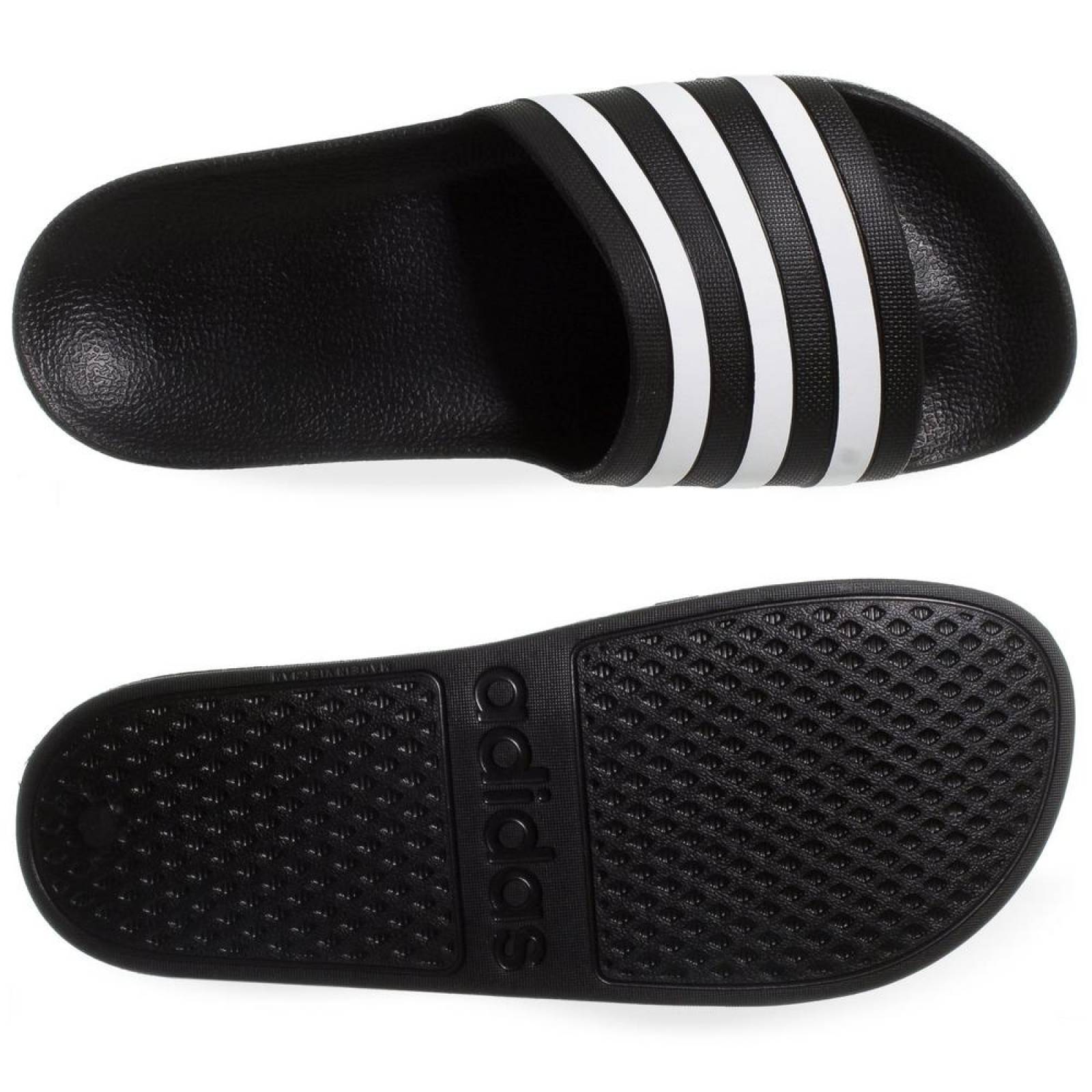 Sandalias Adidas Adilette Aqua - F35543 - Negro - Unisex 