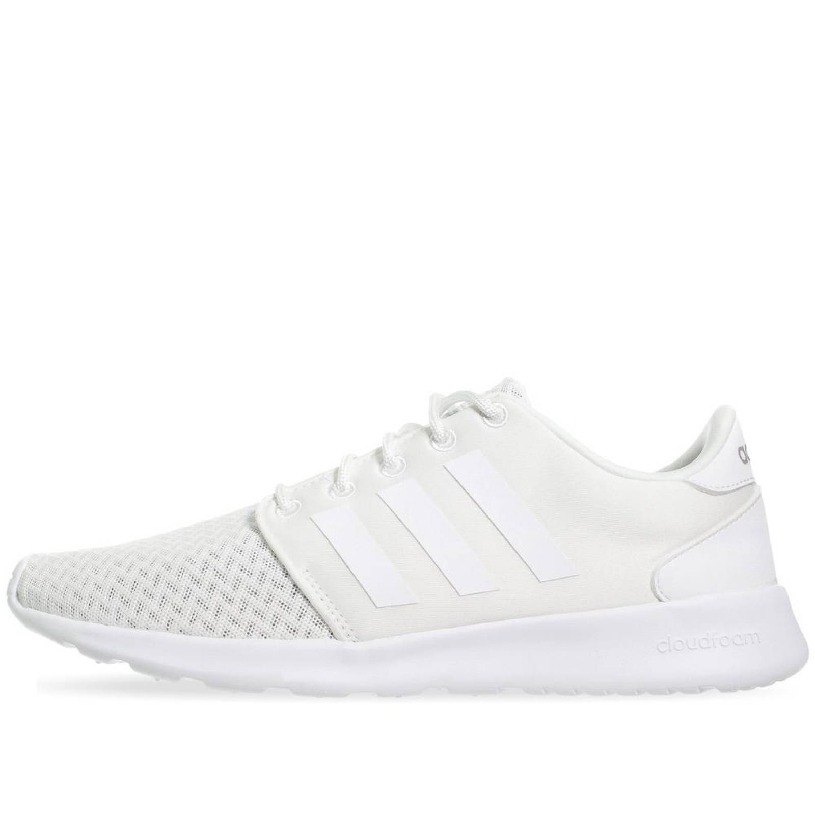 Tenis Adidas CF QT Racer W - F34701 - Blanco - Mujer 