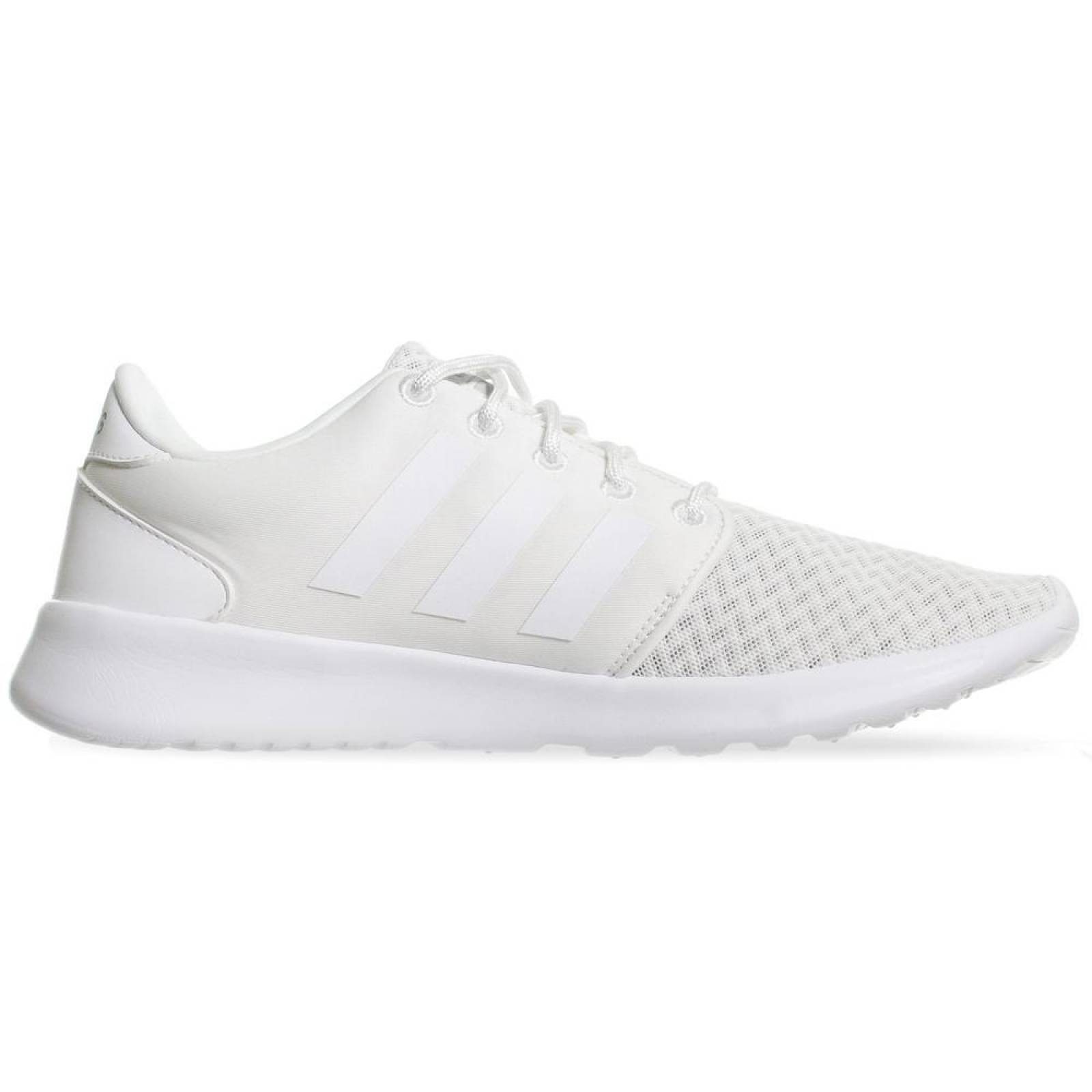 Tenis Adidas CF QT Racer W - F34701 - Blanco - Mujer 