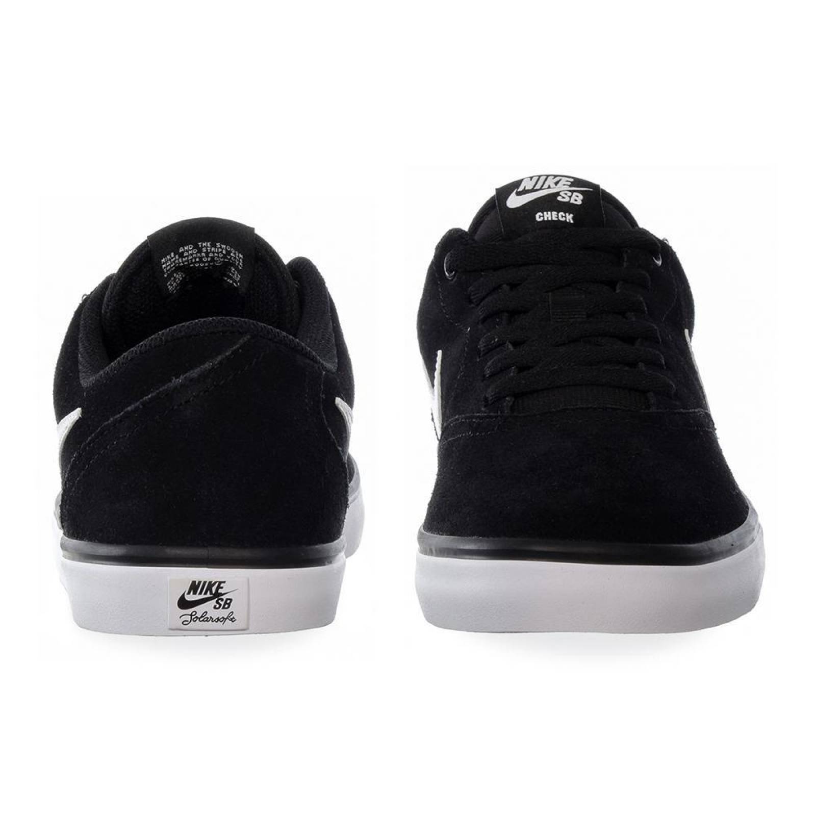 Tenis Nike SB Check Solar - 843895001 - Negro - Hombre