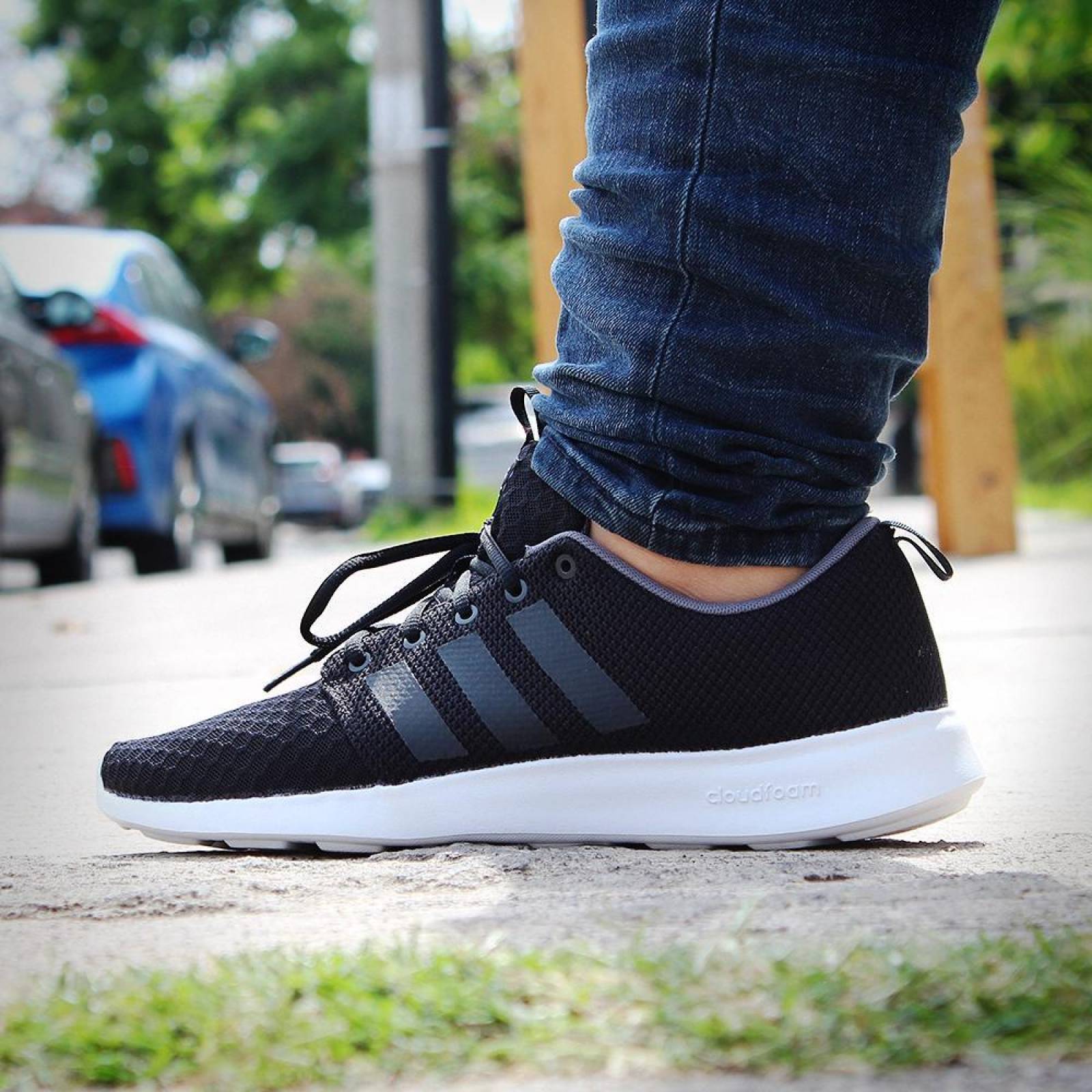 Tenis Adidas CF Swift Racer - DB0679 - Negro - Hombre 