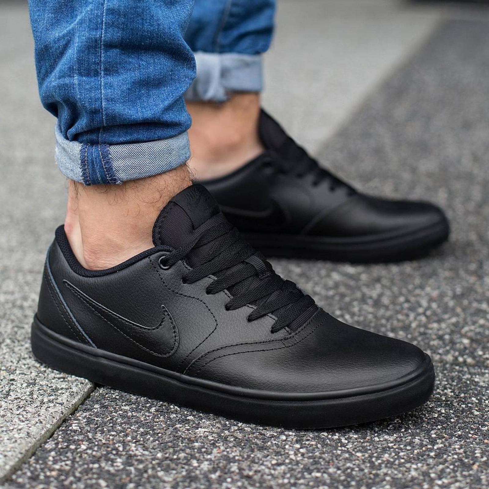 Tenis Nike SB Check Solar - 843895009 - Negro - Hombre 