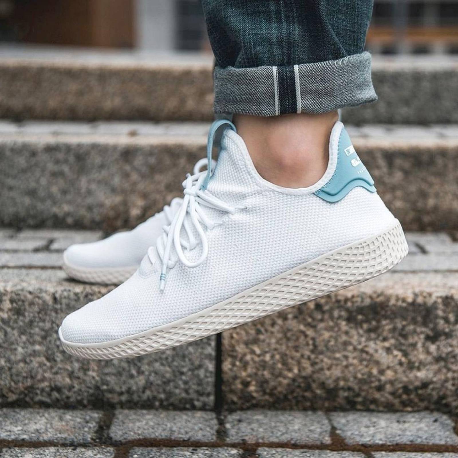 Tenis Adidas PW Tennis HU - CQ2167 - Blanco Nacar - Hombre 