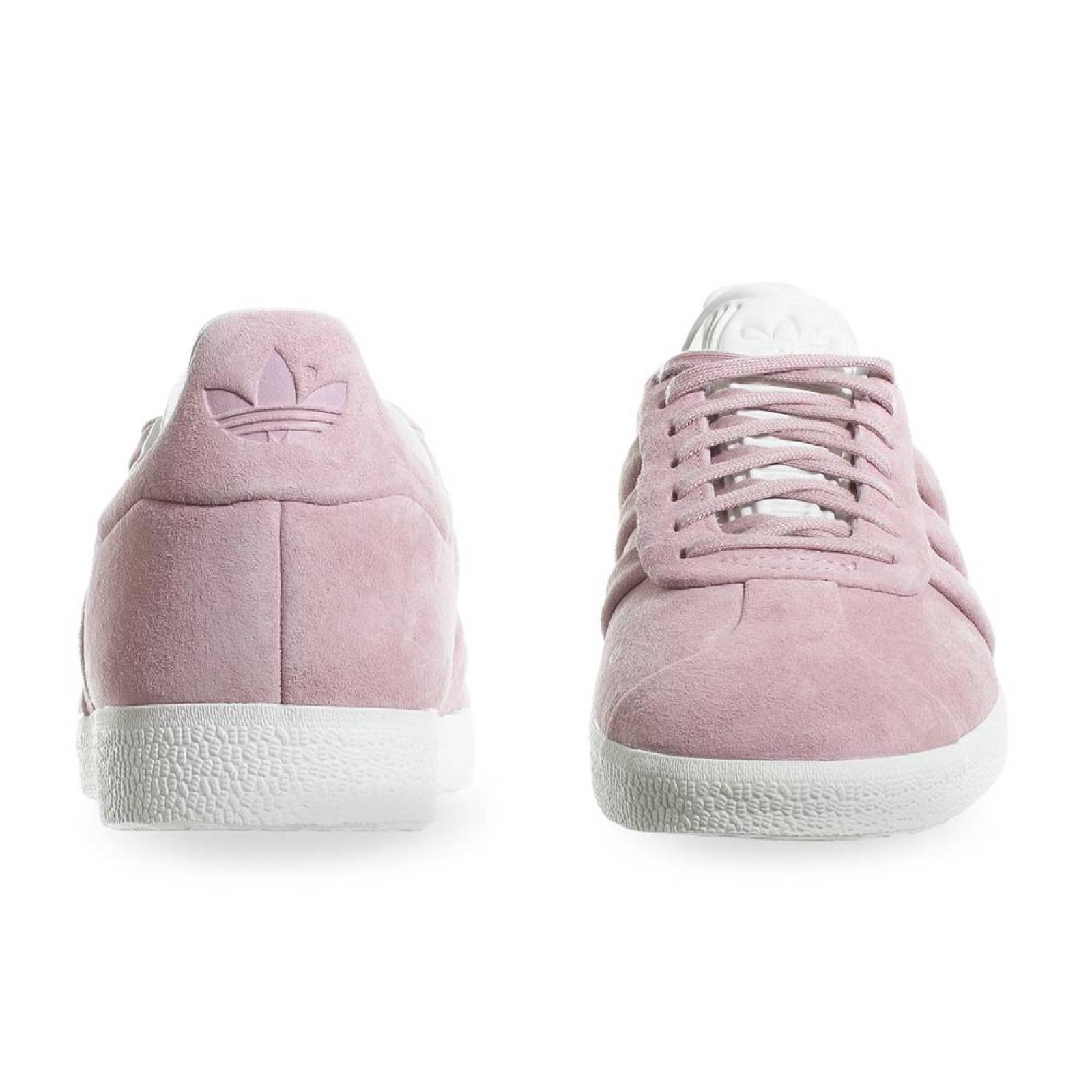 Tenis Adidas Gazelle Stitch W - BB6708 - Rosa - Mujer 