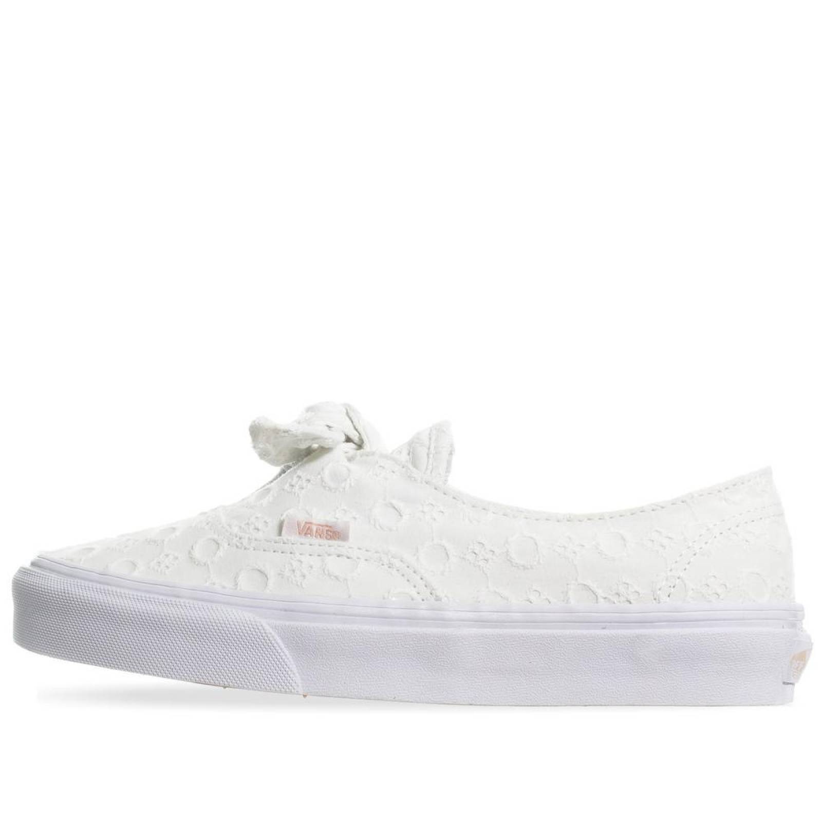 Tenis Vans Authentic Knotted - 3MU2VL6 - Blanco - Mujer
