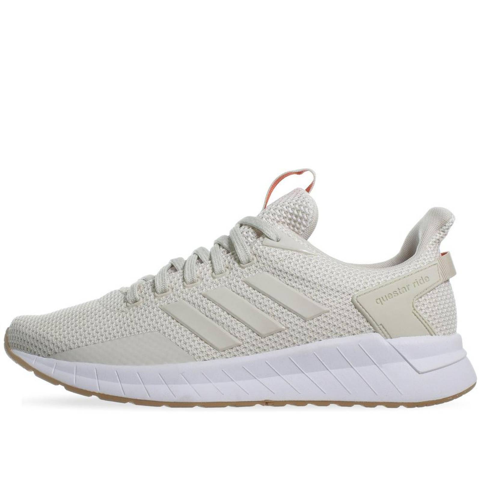 Tenis Adidas Questar Ride - F35036 - Beige - Mujer