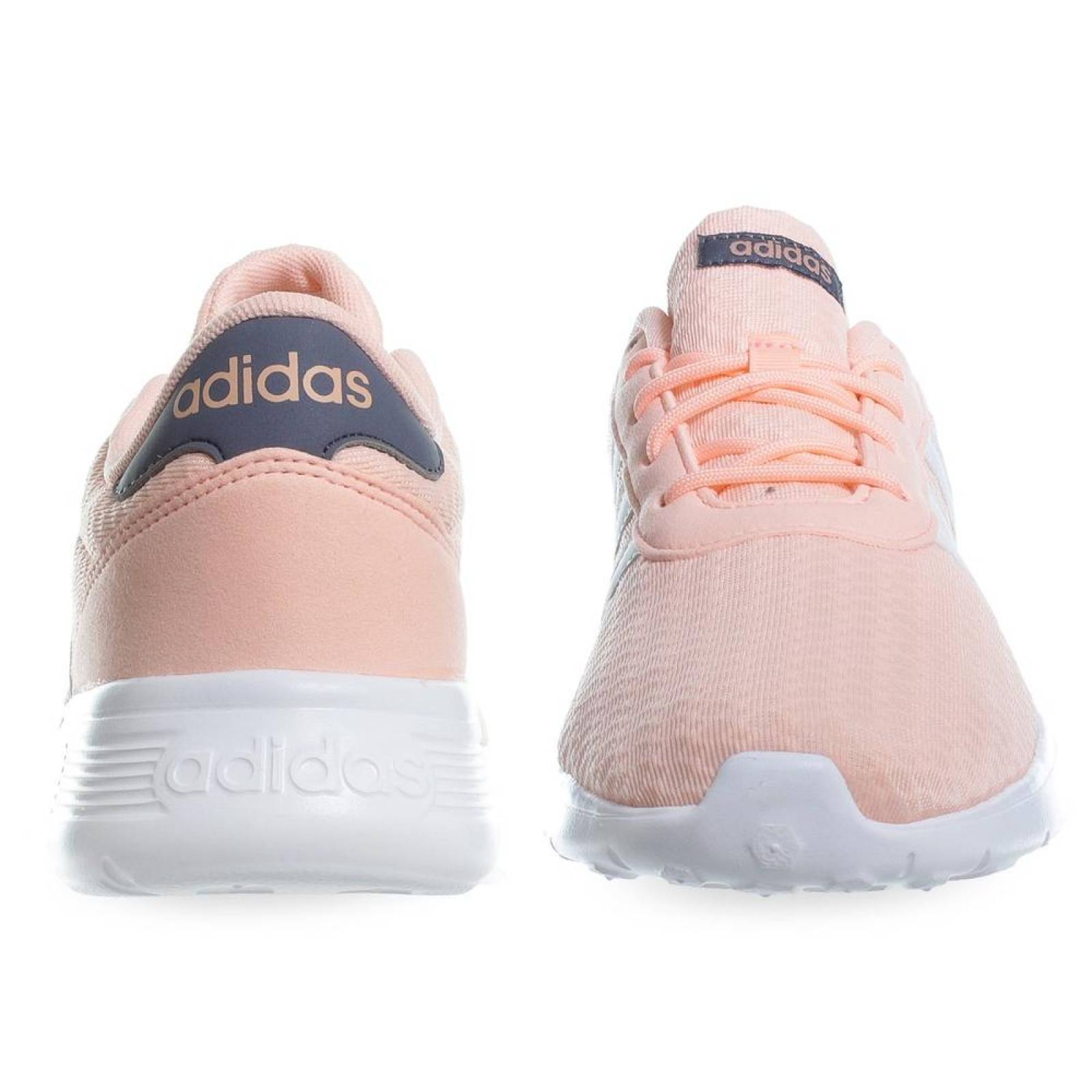 Tenis Adidas Lite Racer W - F34662 - Salmon - Mujer 