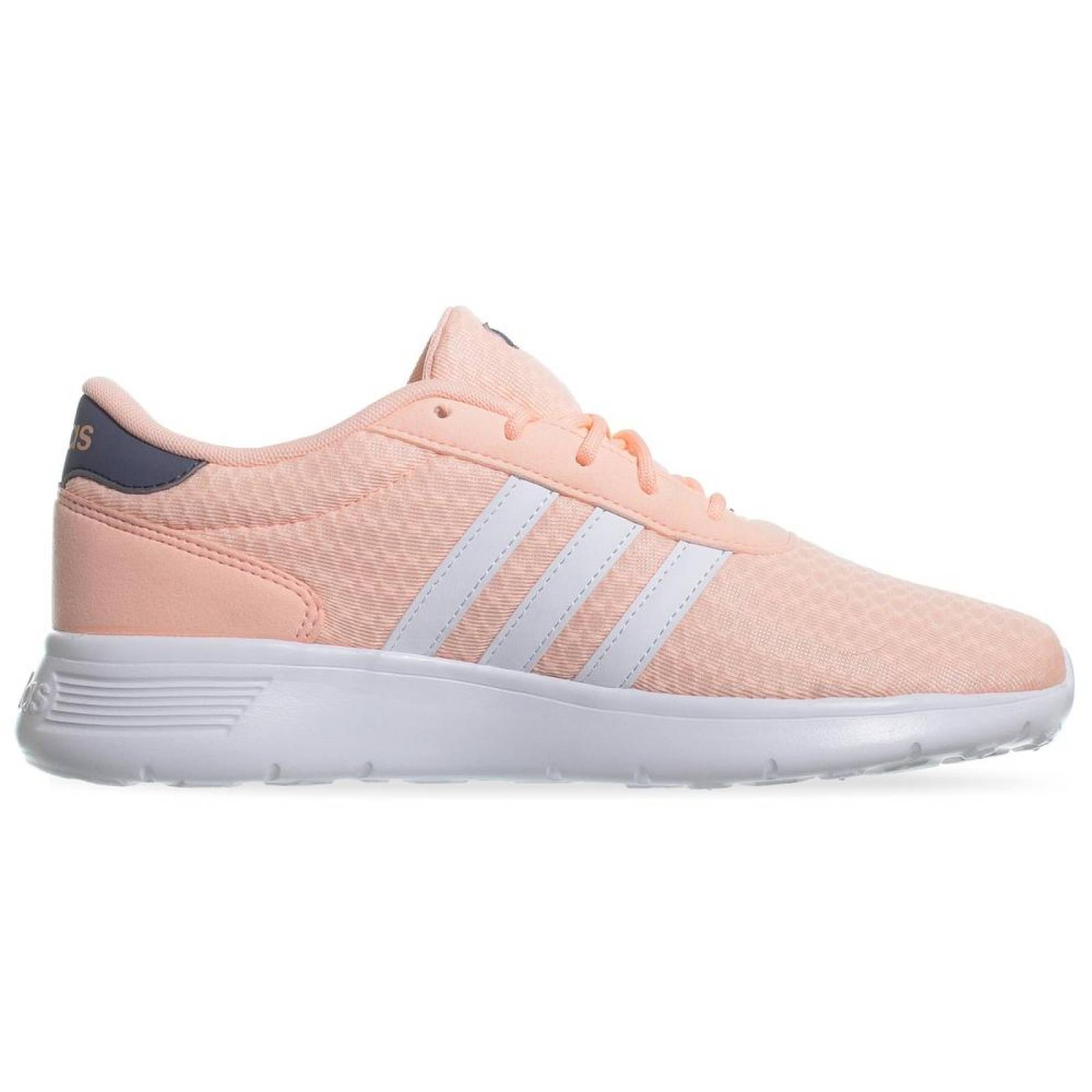 Tenis Adidas Lite Racer W - F34662 - Salmon - Mujer 