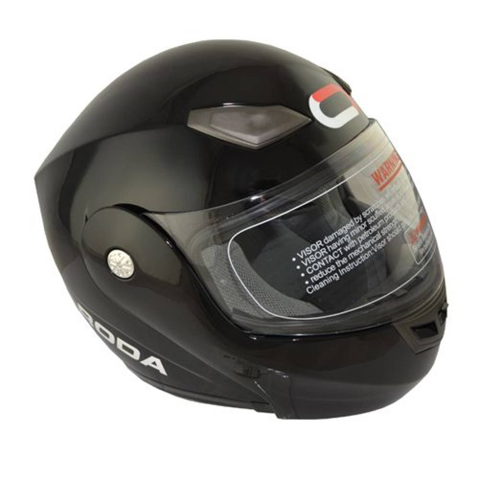 Casco Roda Deliver negro G abatible