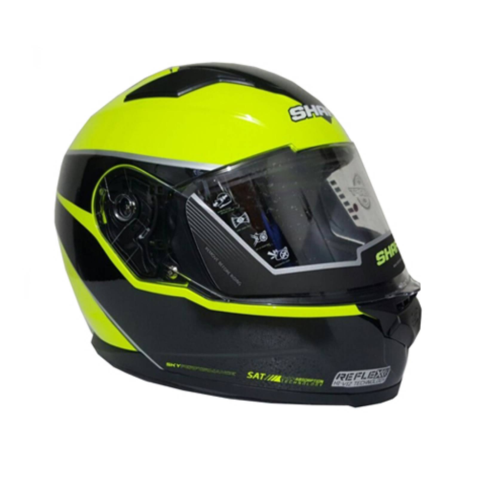 casco shaft amarillo