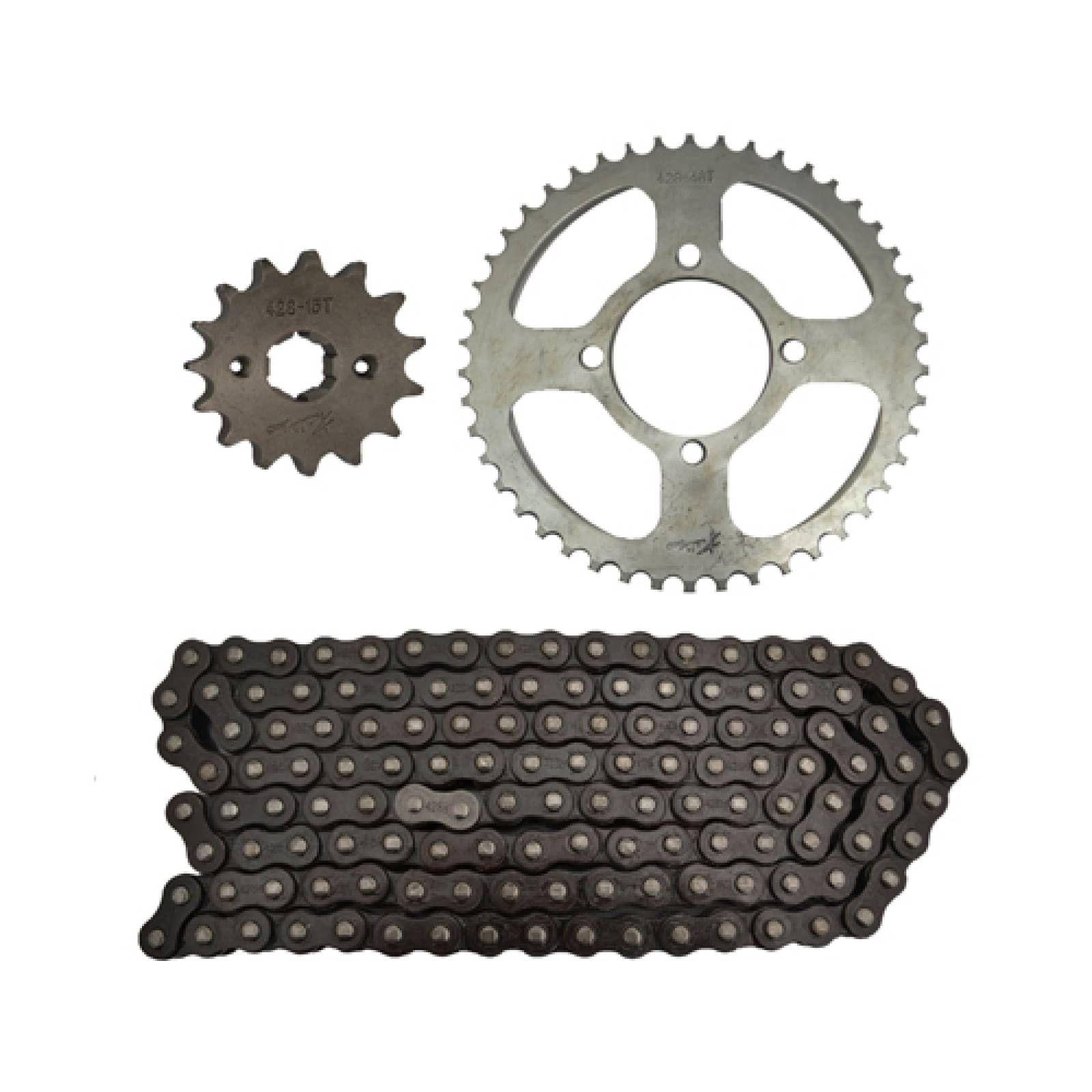 Kit de sprocket EX200   RT200 46D 15D 428Hx132L