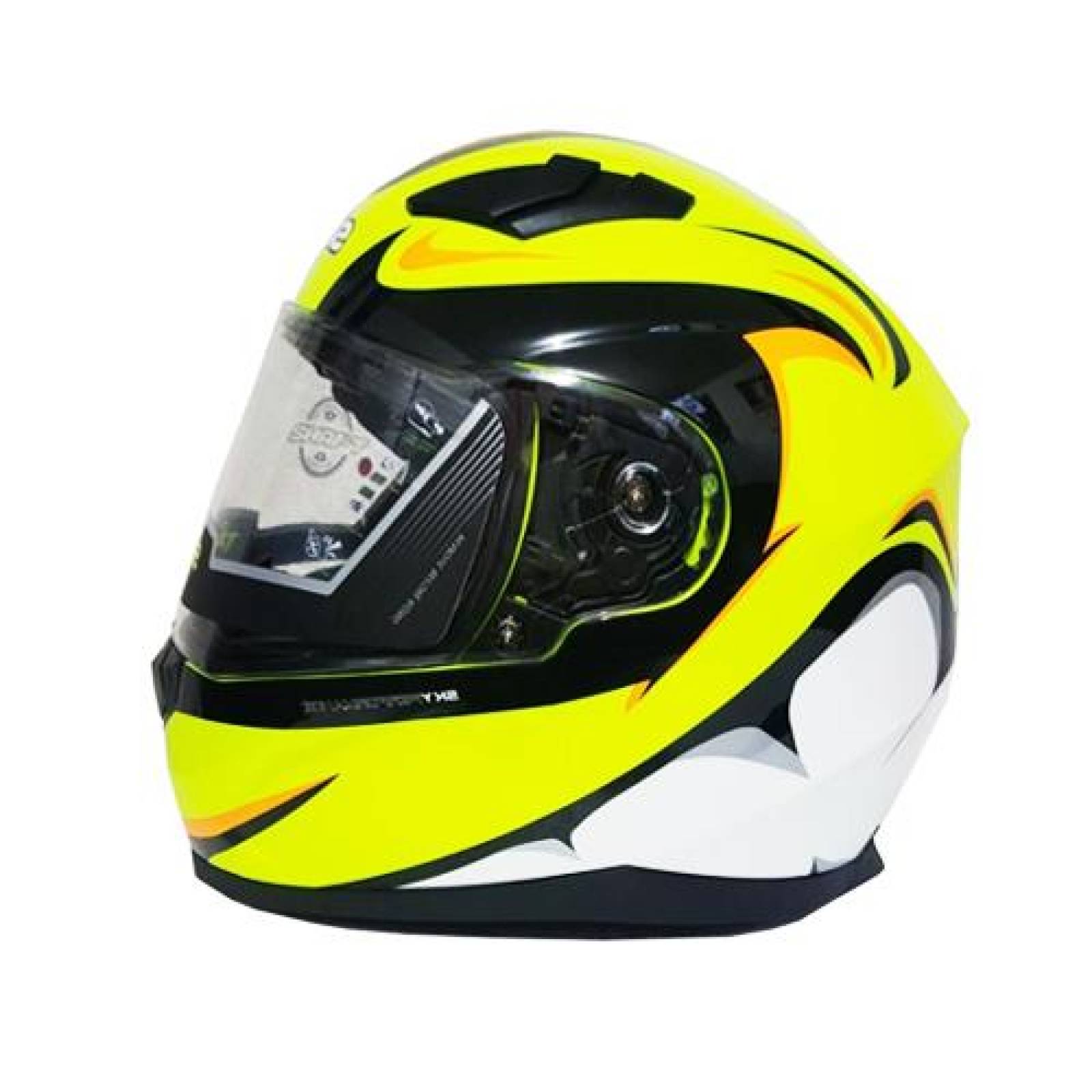 casco shaft amarillo