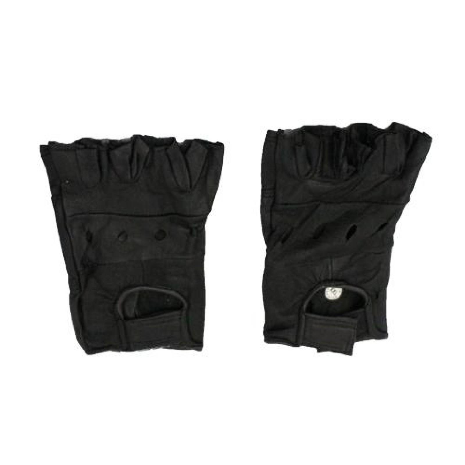 Guantes De Piel Negros 
