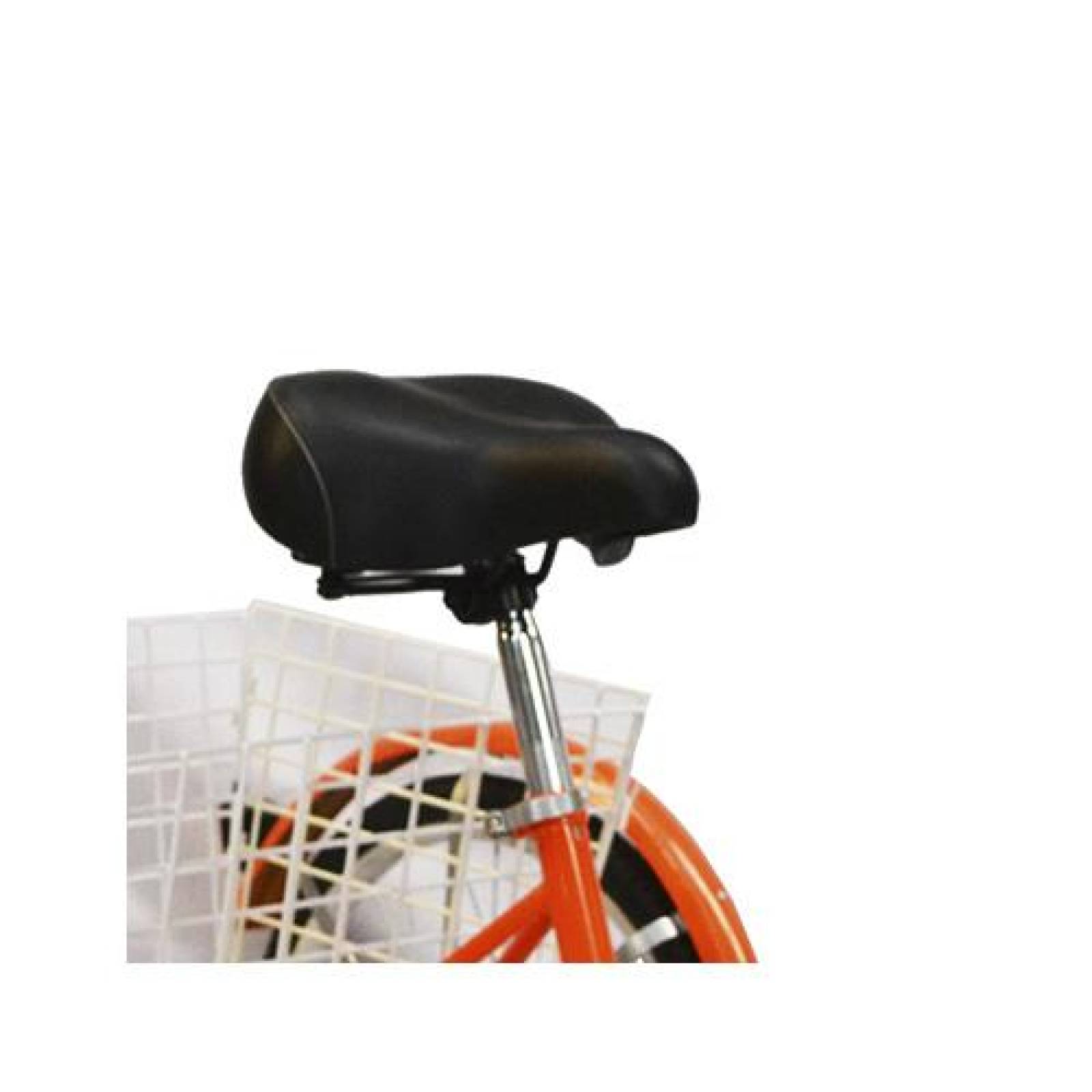 Tricicleta R24 1 Velocidad Canasta Trasera Naranja 