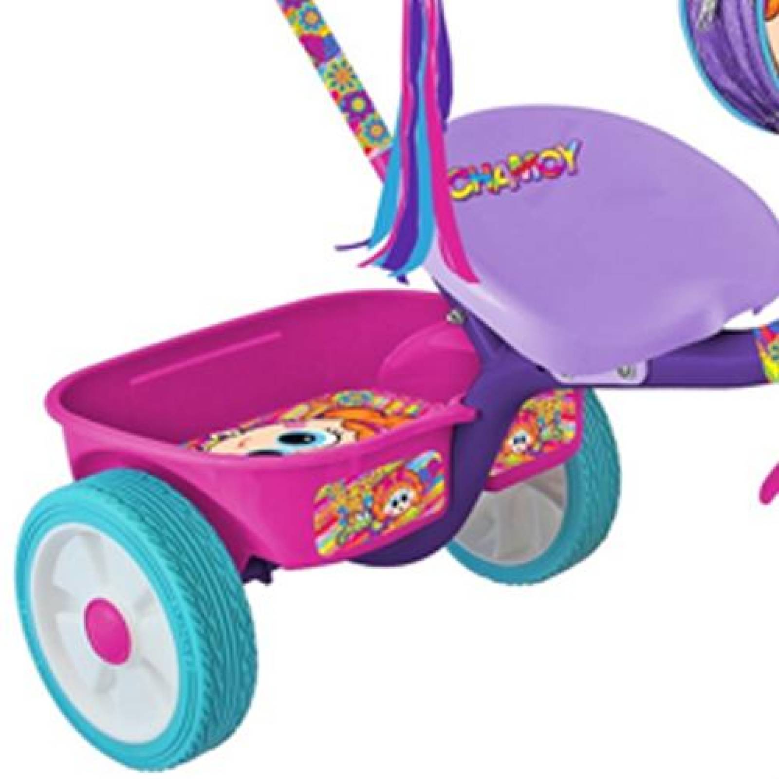 Triciclo Apache R12 Distroller Con Barra De Empuje 0880133 
