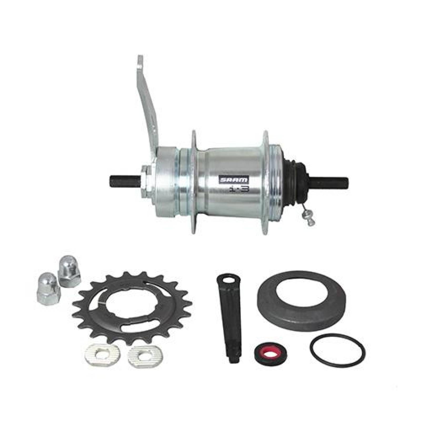 Maza Contrapedal 36 Hoyos 3 Velocidades Cambio Interno Sram 