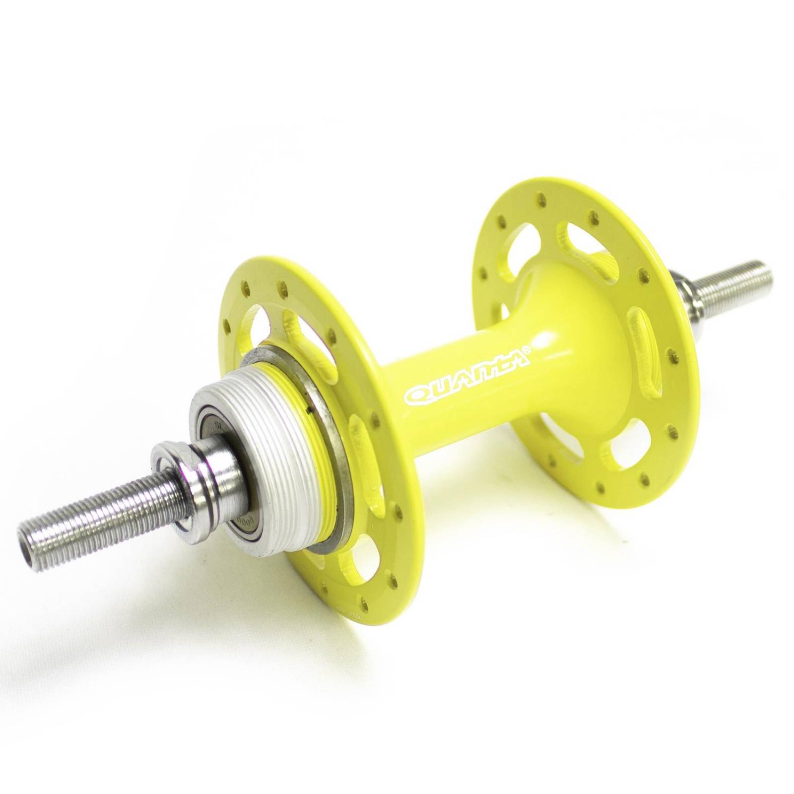 Maza trasera Bicicleta Fixie 24 Hoyos Amarillo Mariluz 