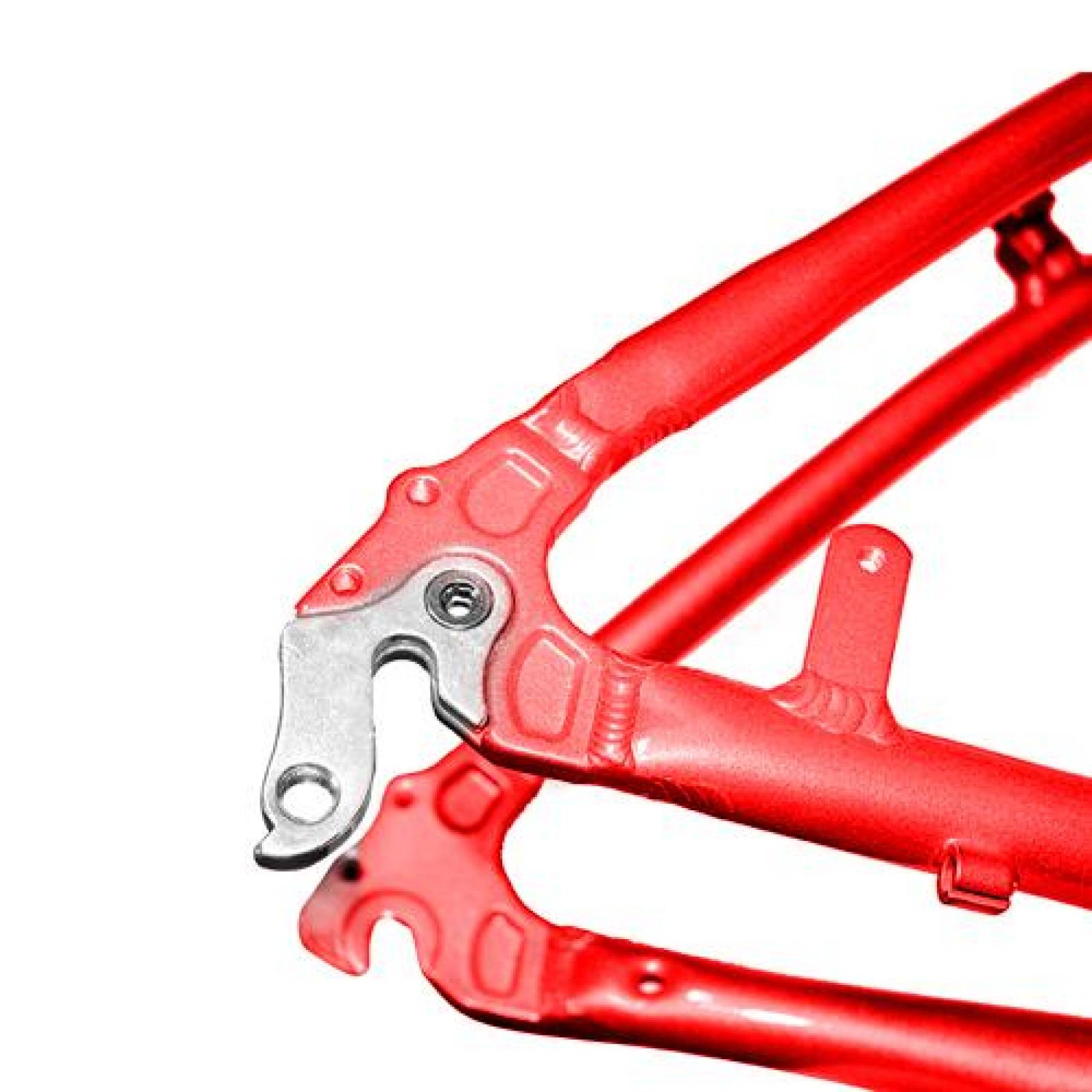 Cuadro Bicicleta Rodada 26 Urbana Retro Rojo Gospel 