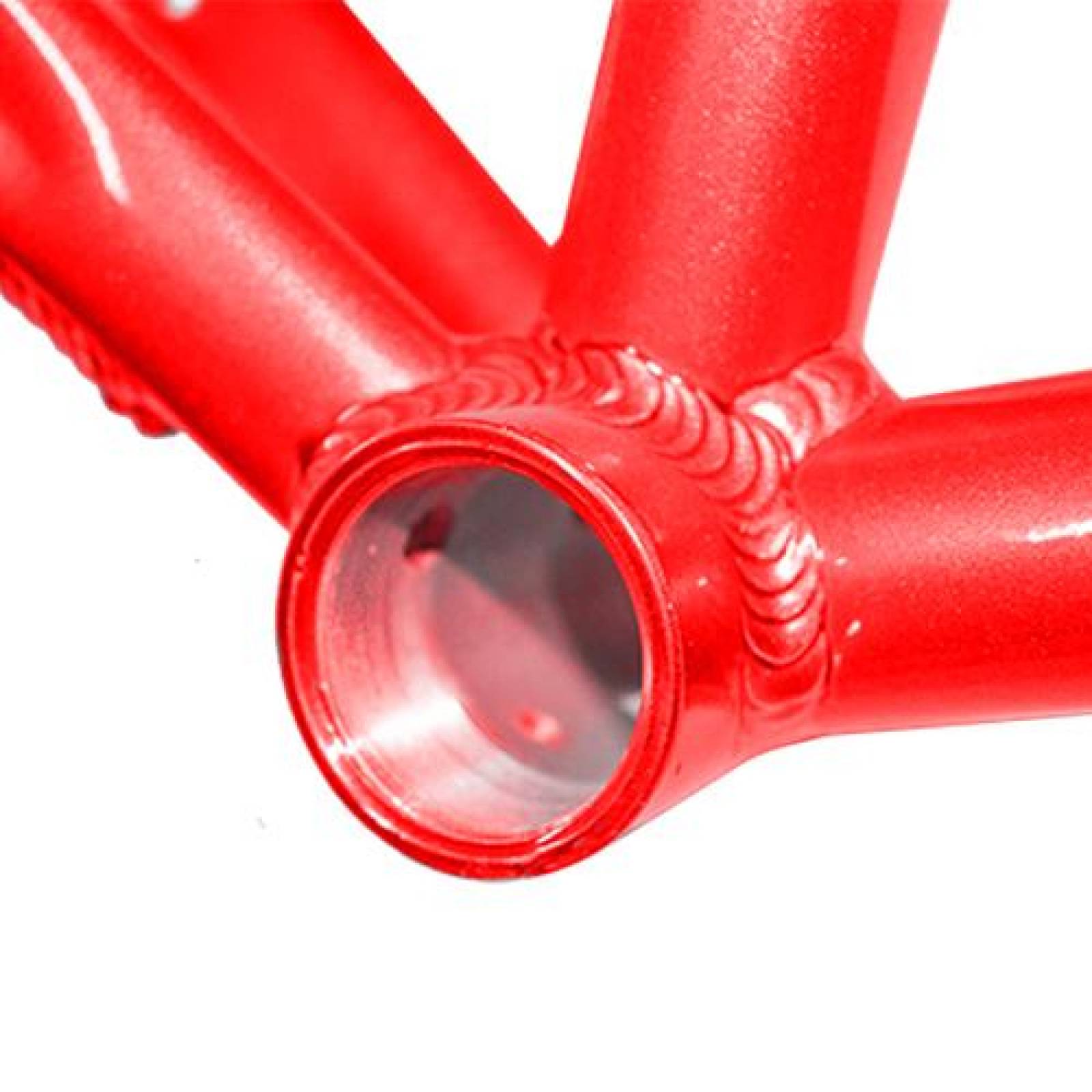 Cuadro Bicicleta Rodada 26 Urbana Retro Rojo Gospel 