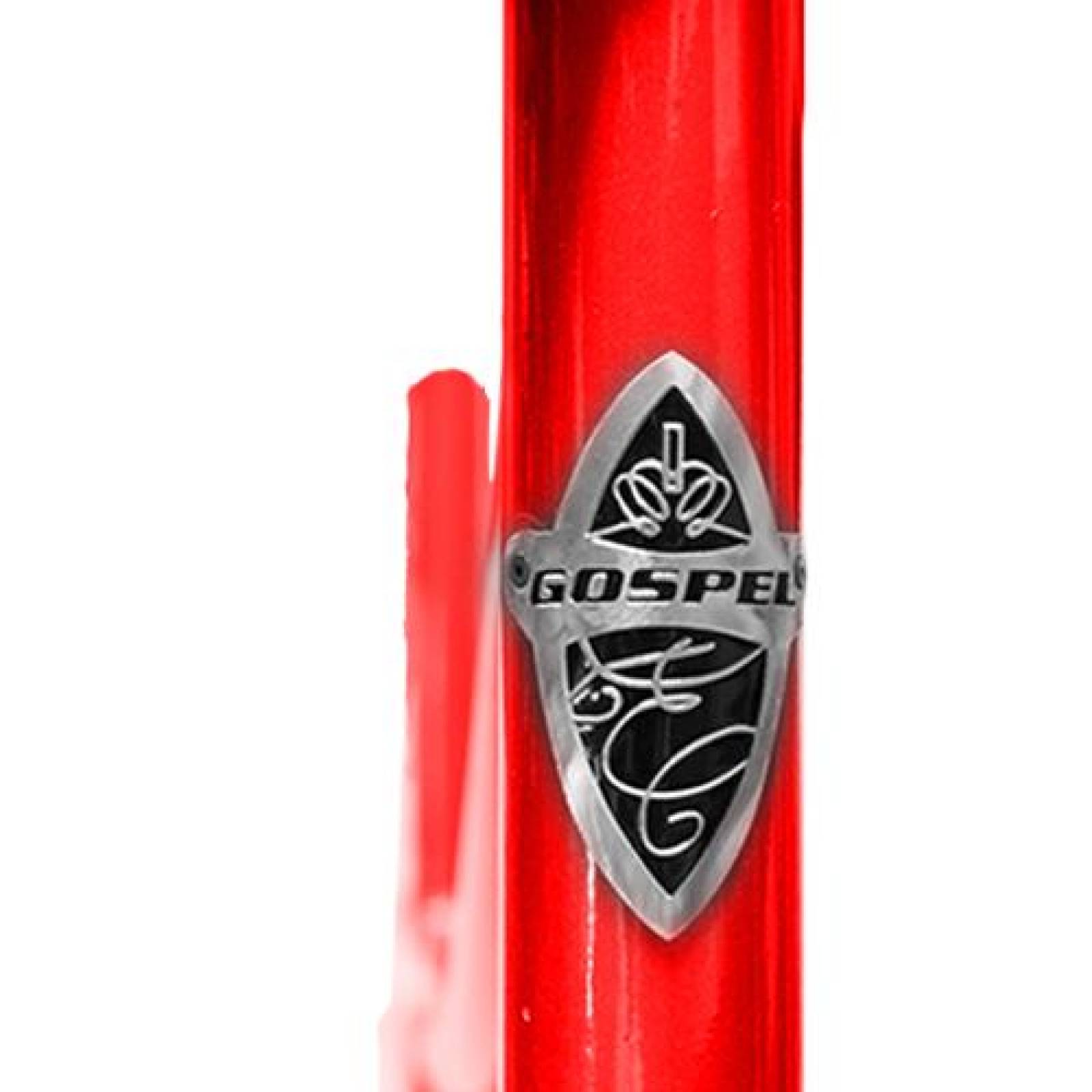 Cuadro Bicicleta Rodada 26 Urbana Retro Rojo Gospel 