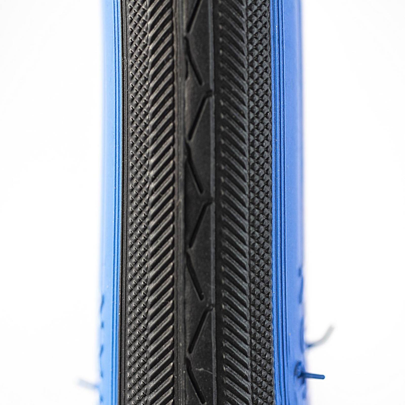 Llanta Bicicleta Rodada 700 x 25 P1076 WRT Negra Azul Wanda