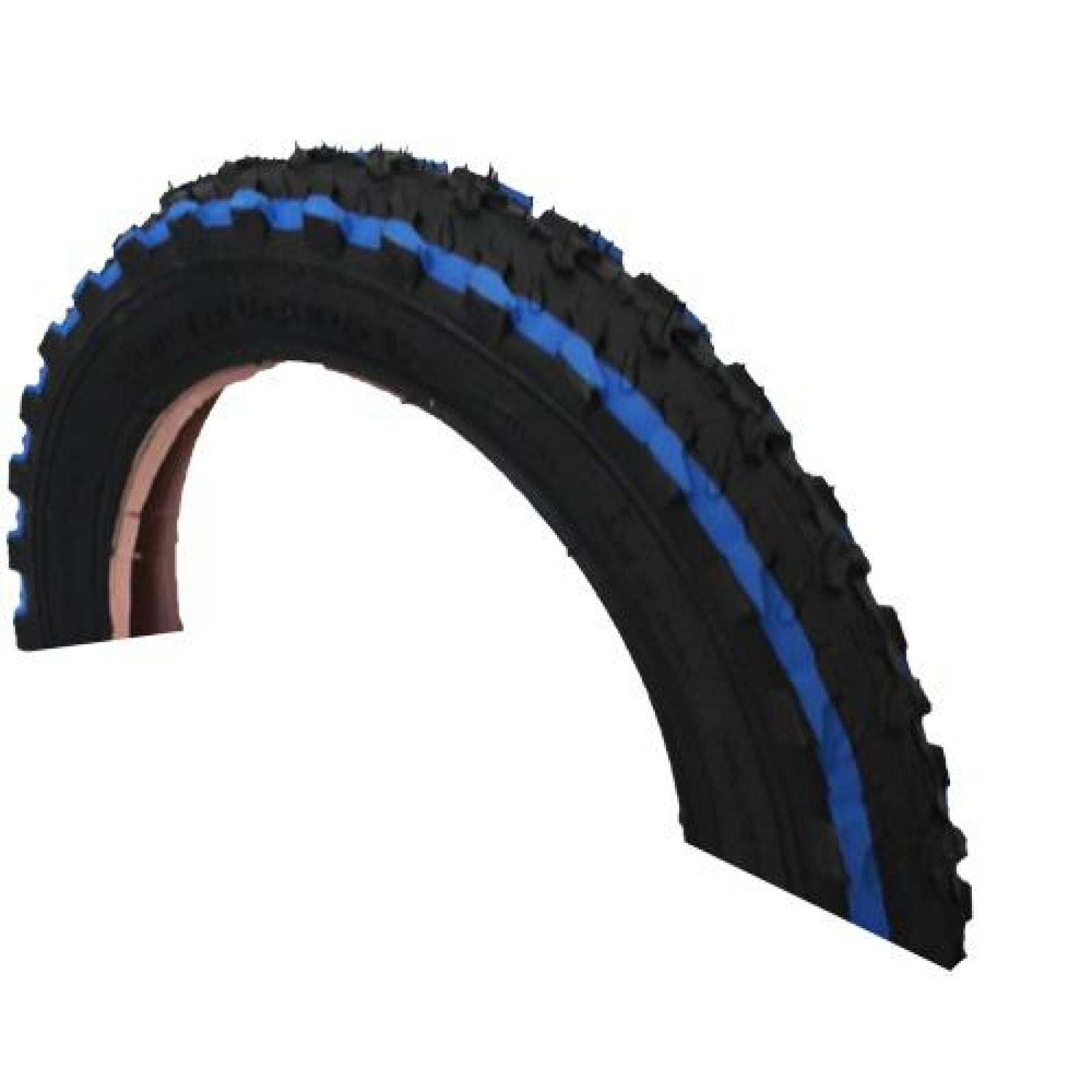 Llanta Bicicleta Rodada 12 1/2 x 2 1/4 HY111 Negro Azul Nyco 