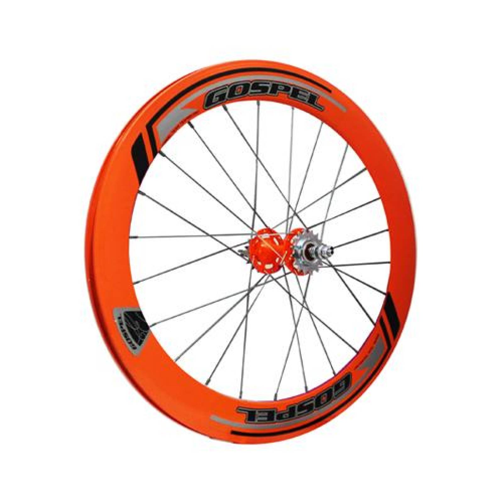 Rin Bicicleta Rodada 700 x 24 H Aero Trasero Naranja Bicimex