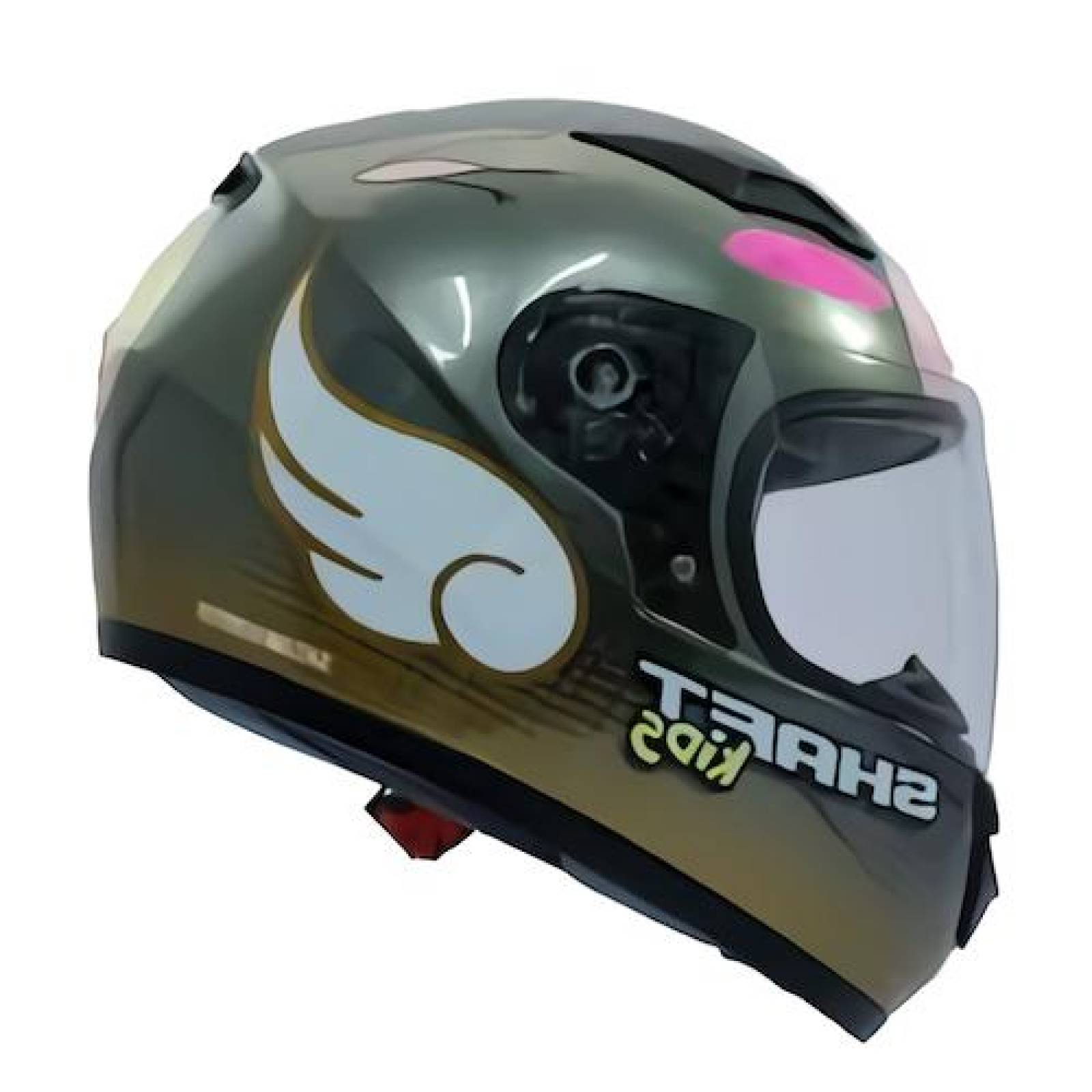 Casco Moto Niña Infantil SH529-12 Unicorn Talla S Shaft 