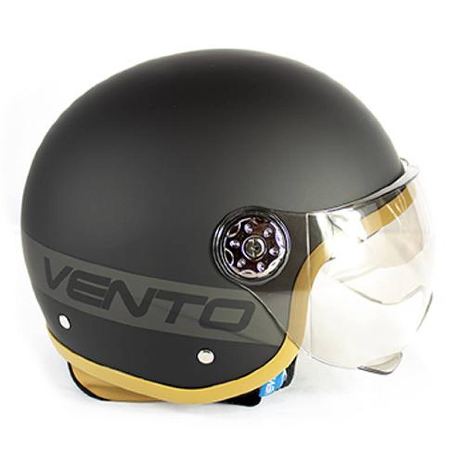 Casco Moto Retro Classic Retro Seguridad Vento Vento 